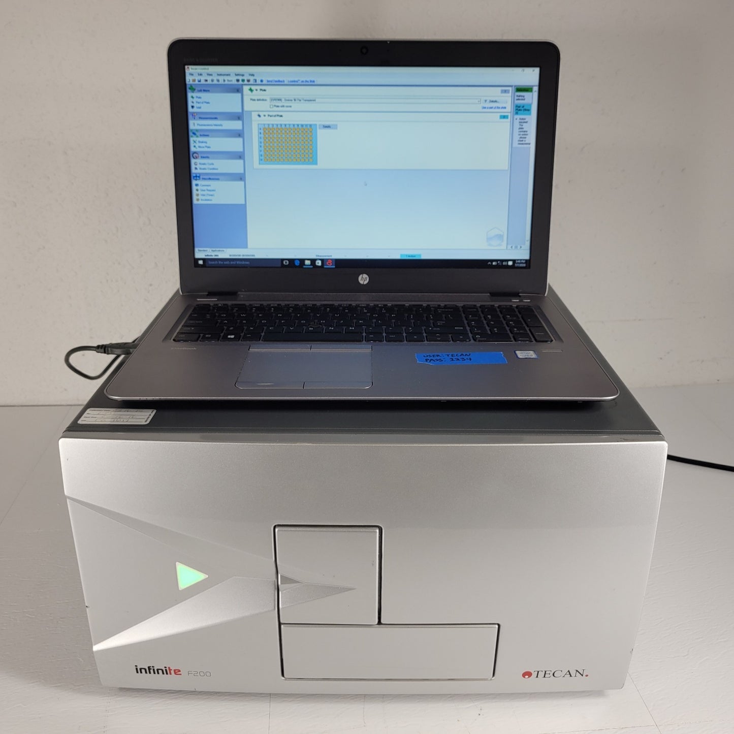 Tested Tecan Infinite F200 Fluorescence Microplate Reader w/ i-control Software