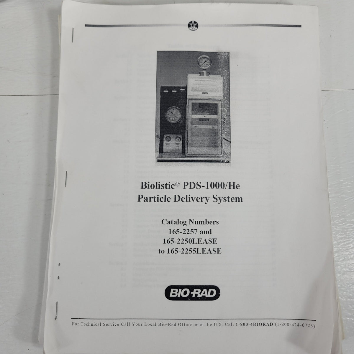 TESTED Bio-Rad PDS-1000/He Biolistic Particle Delivery System Gene Gun
