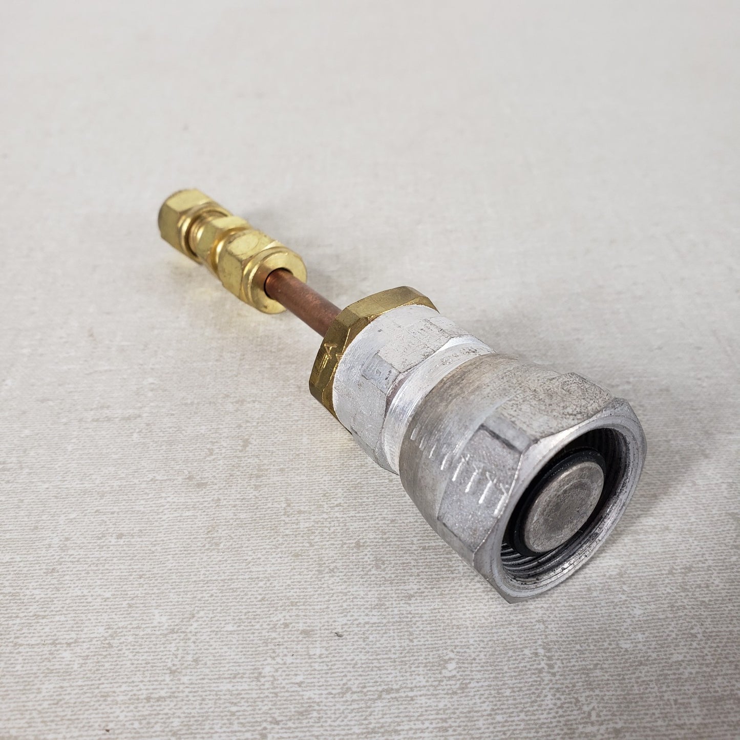 Danfoss 5400-S5-8 Female Refrigerant Adapter to 1/4in Swagelok Tube Fitting