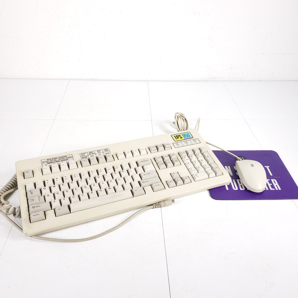 AT&T Cherry RS3000 3099-K440-V004 PS/2 Keyboard + Logitech M-S34 Mouse