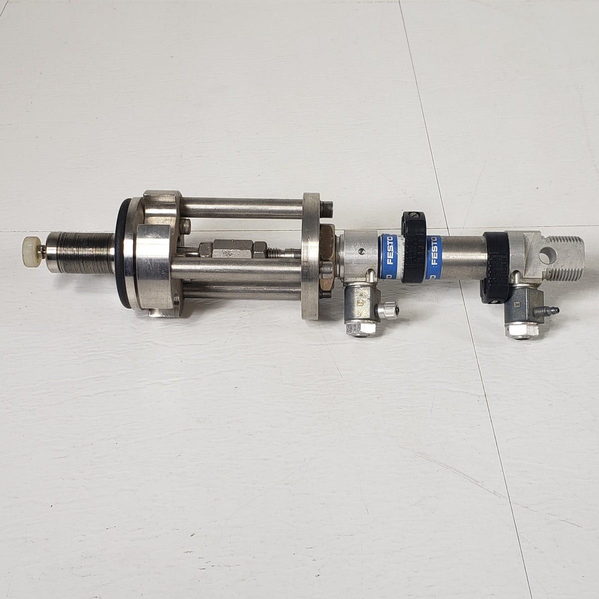 Festo DENU-20-25PPV-A KF40 Pneumatic Bellows Linear Vacuum Feedthrough