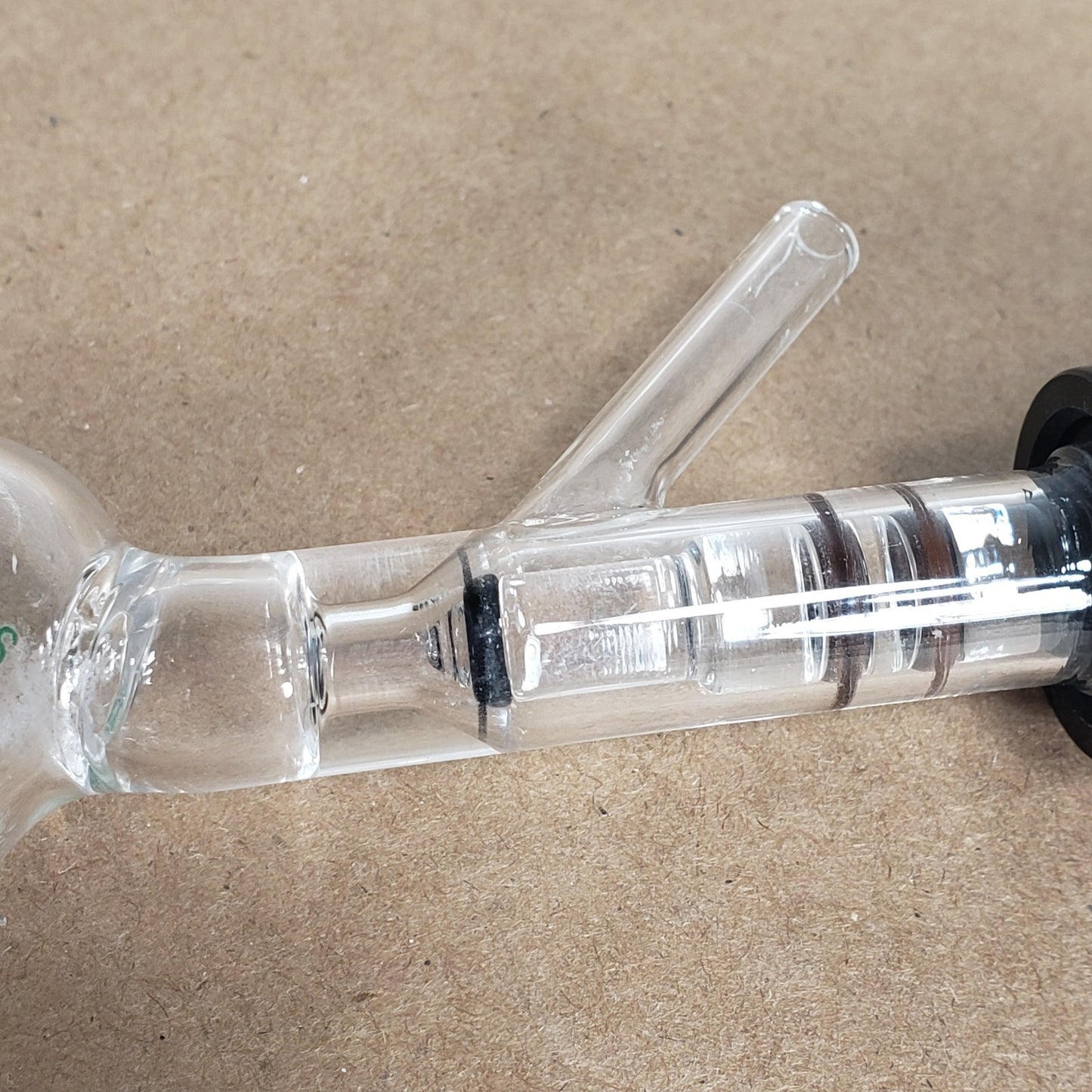 Chemglass AF-0501-02 Airfree Schlenk Adapter 24/40 Chem-Cap Valve