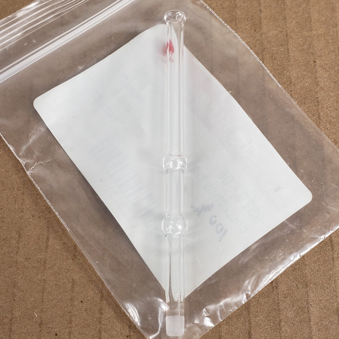Lot Of 6 Ace Glass 97579-06 Collection Tubes 5/5M Outer Joints 0.1mL Tranfer