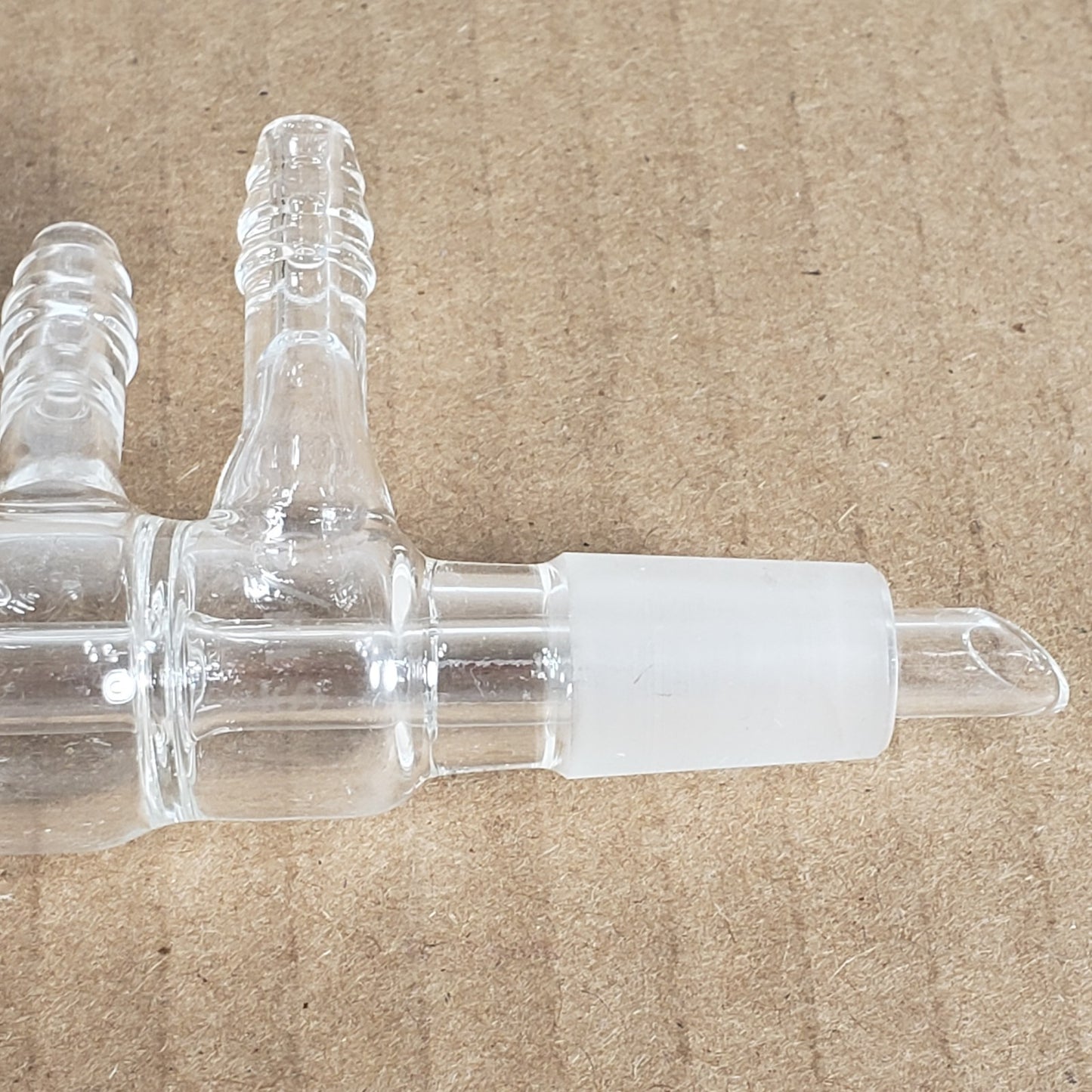 Chemglass CG-1240-05 Short Path Jacketed Distillation Head 14/20 Inner Joints