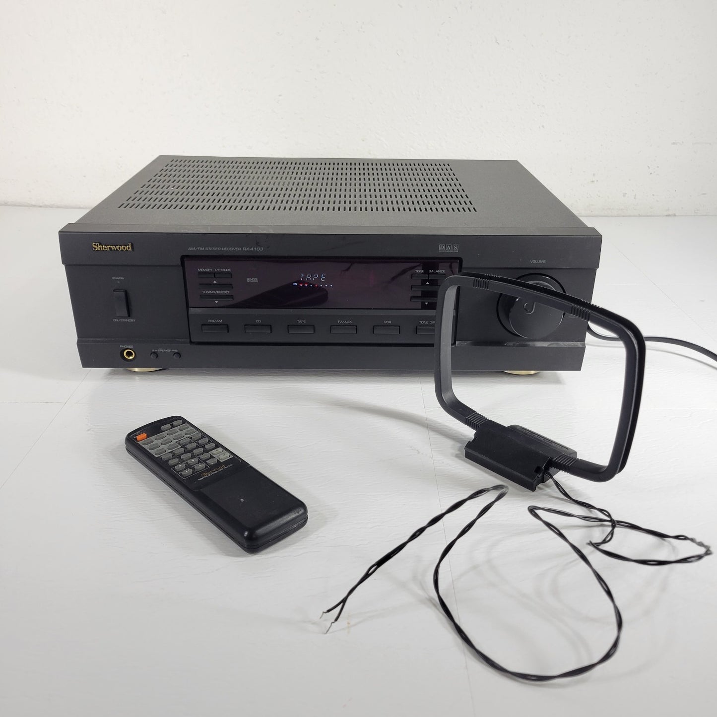 TESTED Sherwood RX-4103 105W/ch AM/FM Stereo Receiver w/ Extras