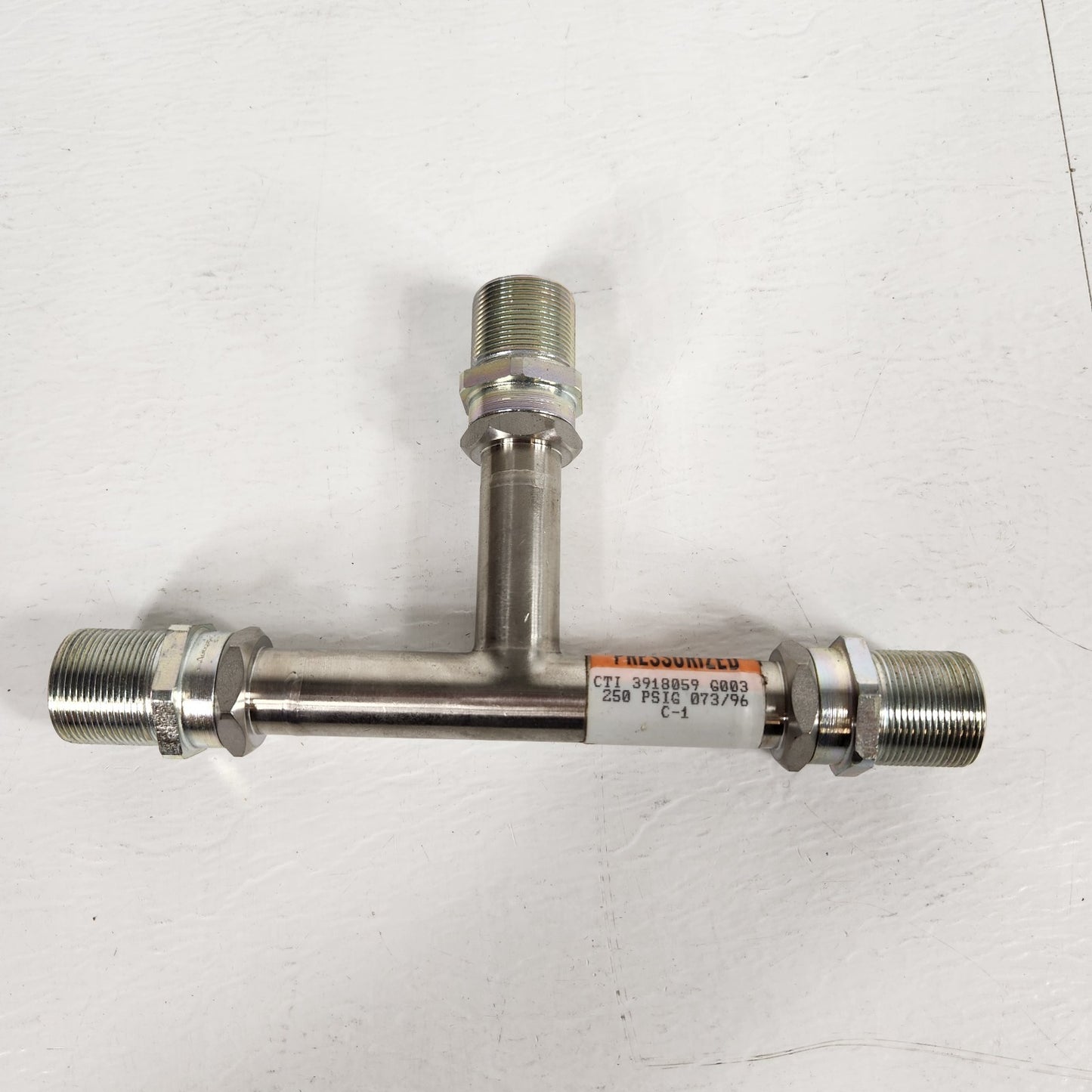 CTI Cryogenics 3918059 Helium Line Tee Coupler End Caps Cryo-Torr Lot