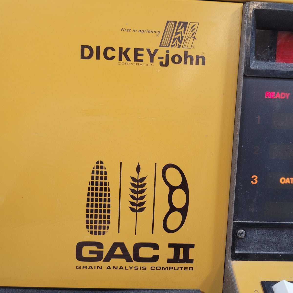 TESTED Dickey-john GAC II Grain Analysis Computer Moisture Tester Working