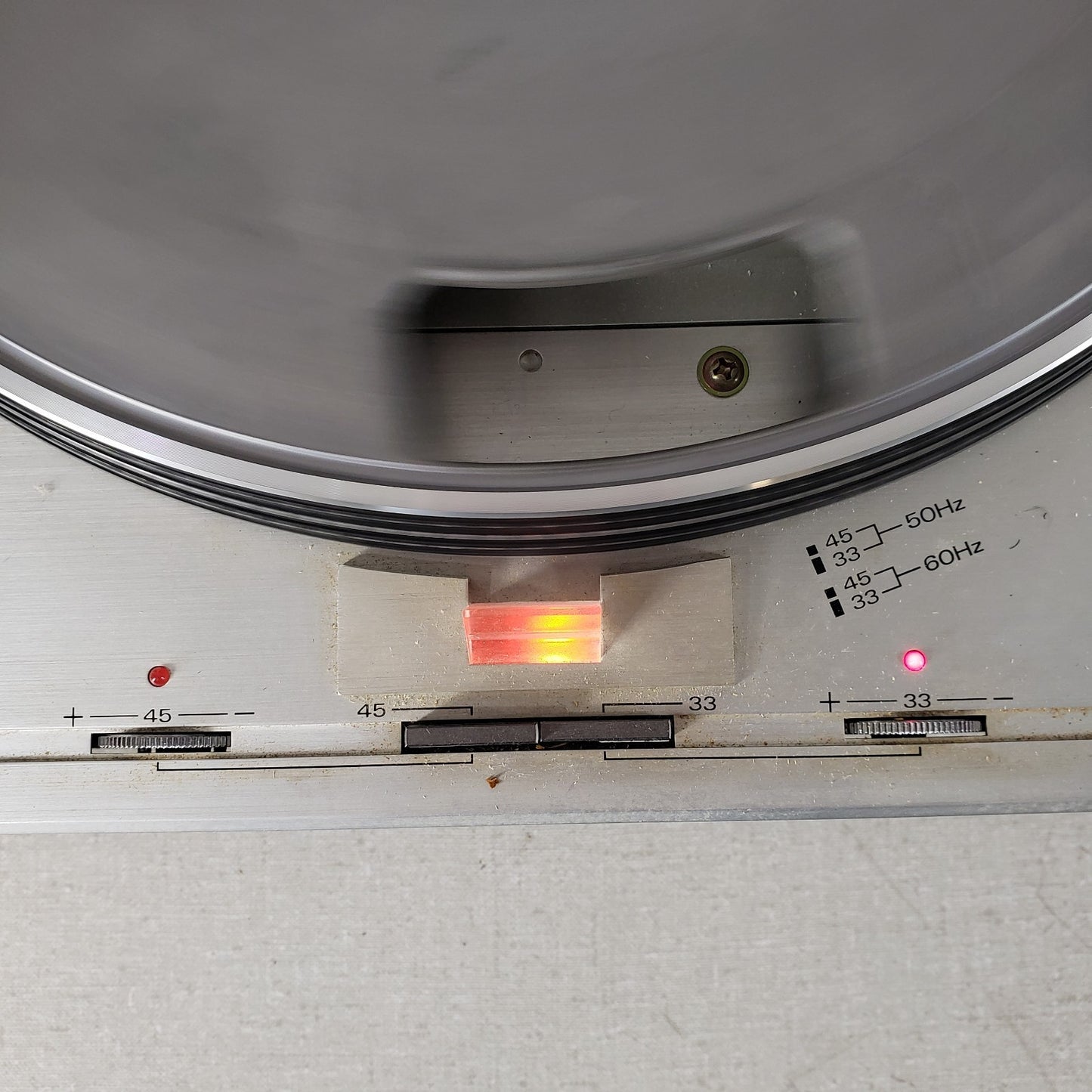 Sanyo TP-1030 Full Auto Direct Drive Turntable Record Player Tested 12W