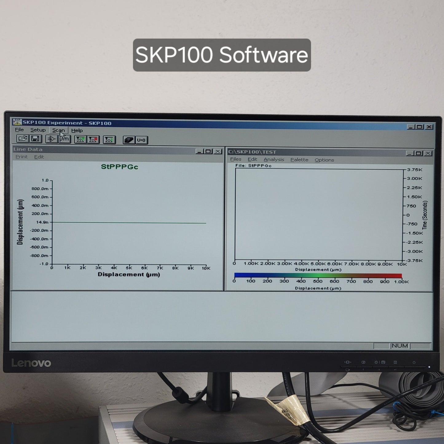 PerkinElmer PAR SKP100E Scanning Kelvin Probe SCV100 PC Original Software AS-IS