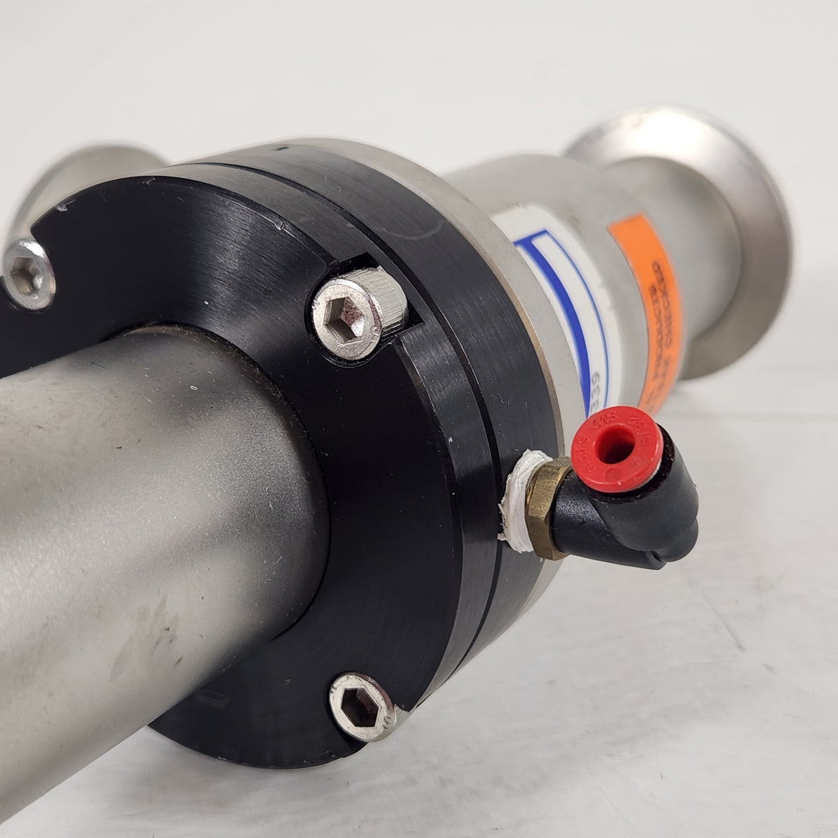 Nor-Cal ESVP-1502-NW KF40 NW40 1.5" Pneumatic Vacuum Isolation Angle Valve