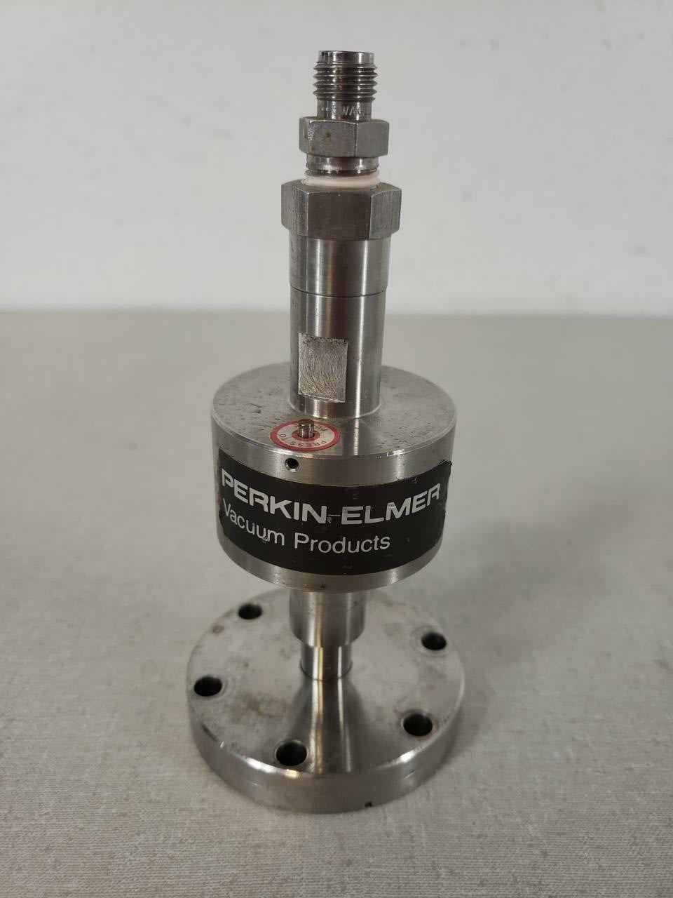 Perkin-Elmer PV10 Piezoelectric Gas Leak Valve DN35CF to 1/4" VCR High Vacuum