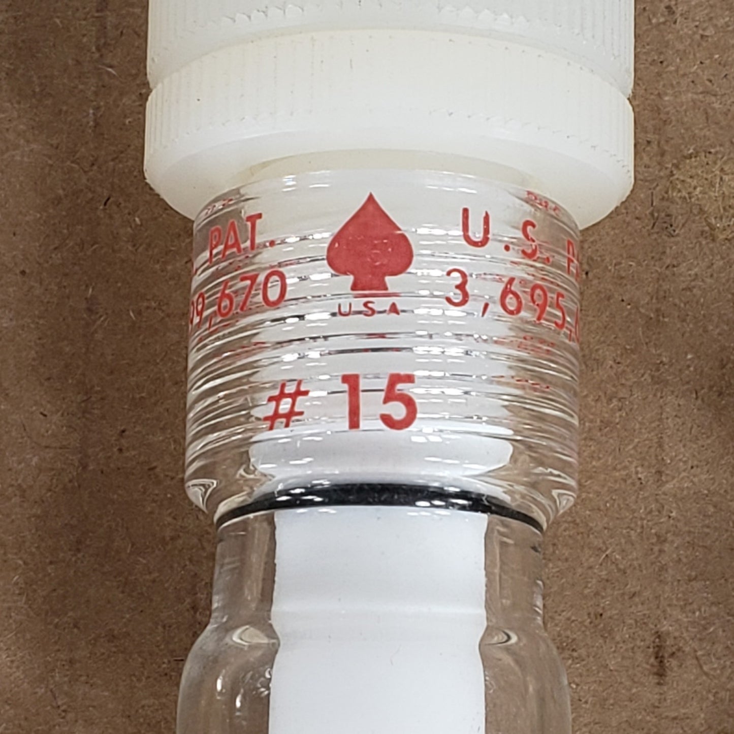 Ace Glass 3-Way Flow Control Gas Manifold For Distillation #15 Threads 24/40 CN