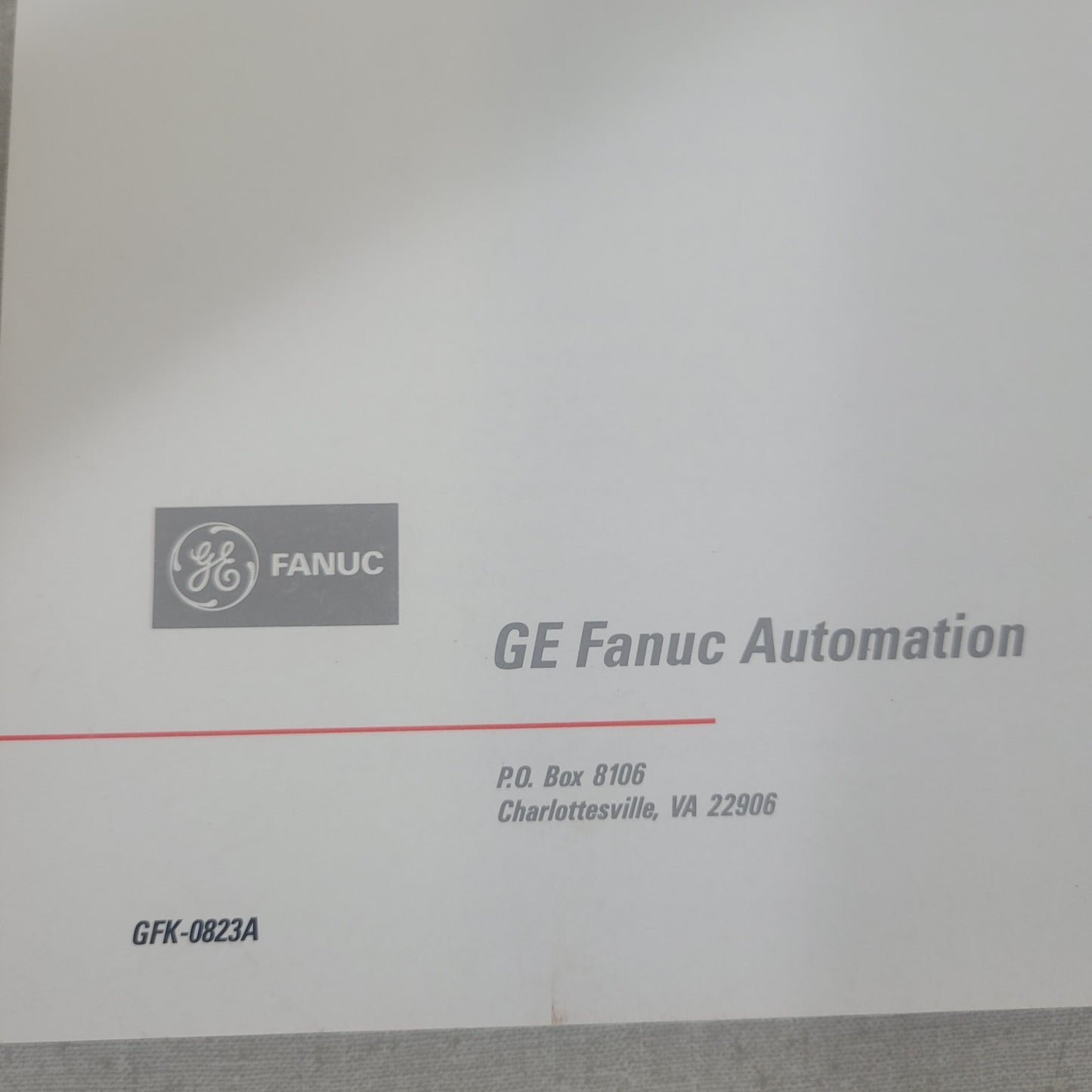 GE Fanuc GFK-0823A Series 90-30 I/O Link Master Module PLC User Manual