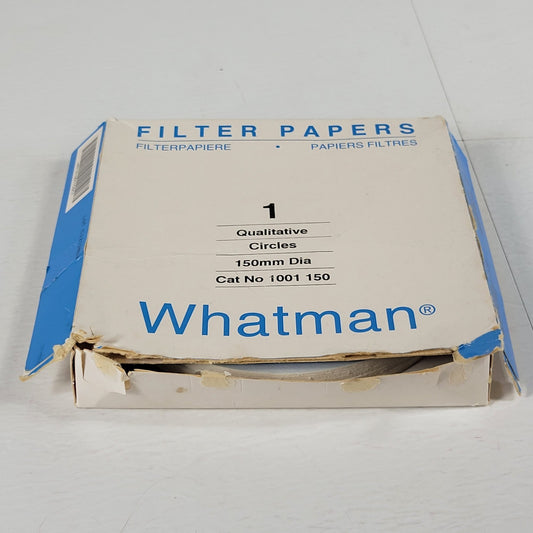 WHATMAN 1001-150 150mm Diameter Qualitative Filter Papers, Partial 100-Pack