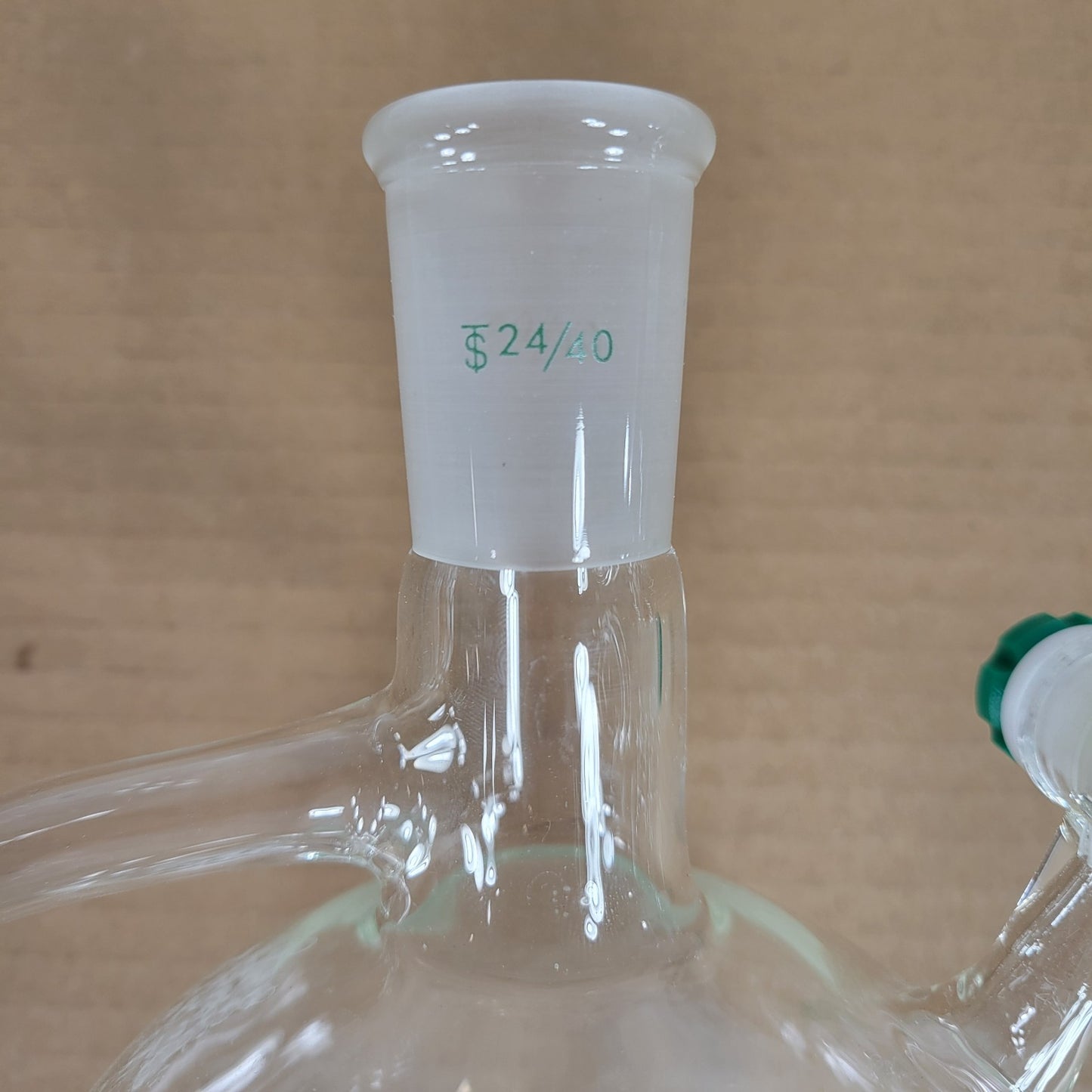 Chemglass CG-1233-03 500mL Modified Solvent Distilling Head 24/40 Glassware