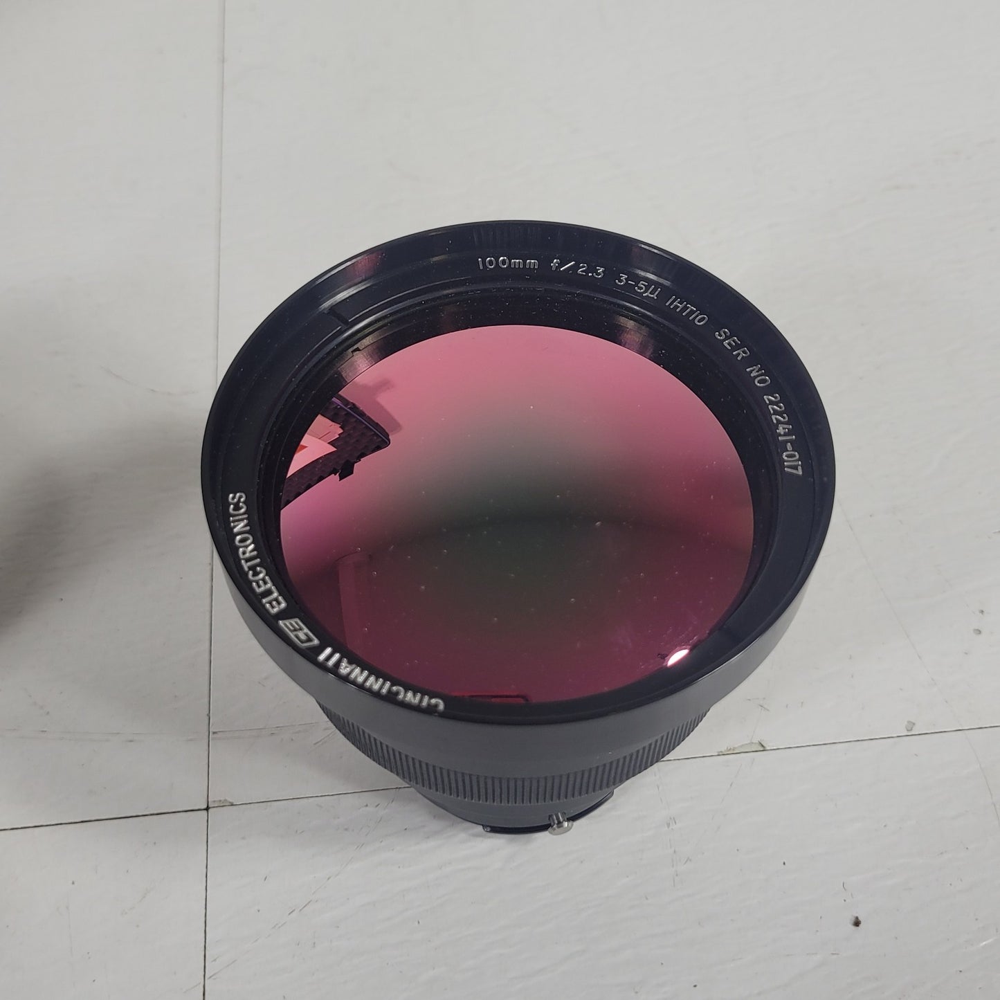 TESTED Cincinnati Electronics IRRIS-256ST MWIR InSb Thermal Camera w/ Lens