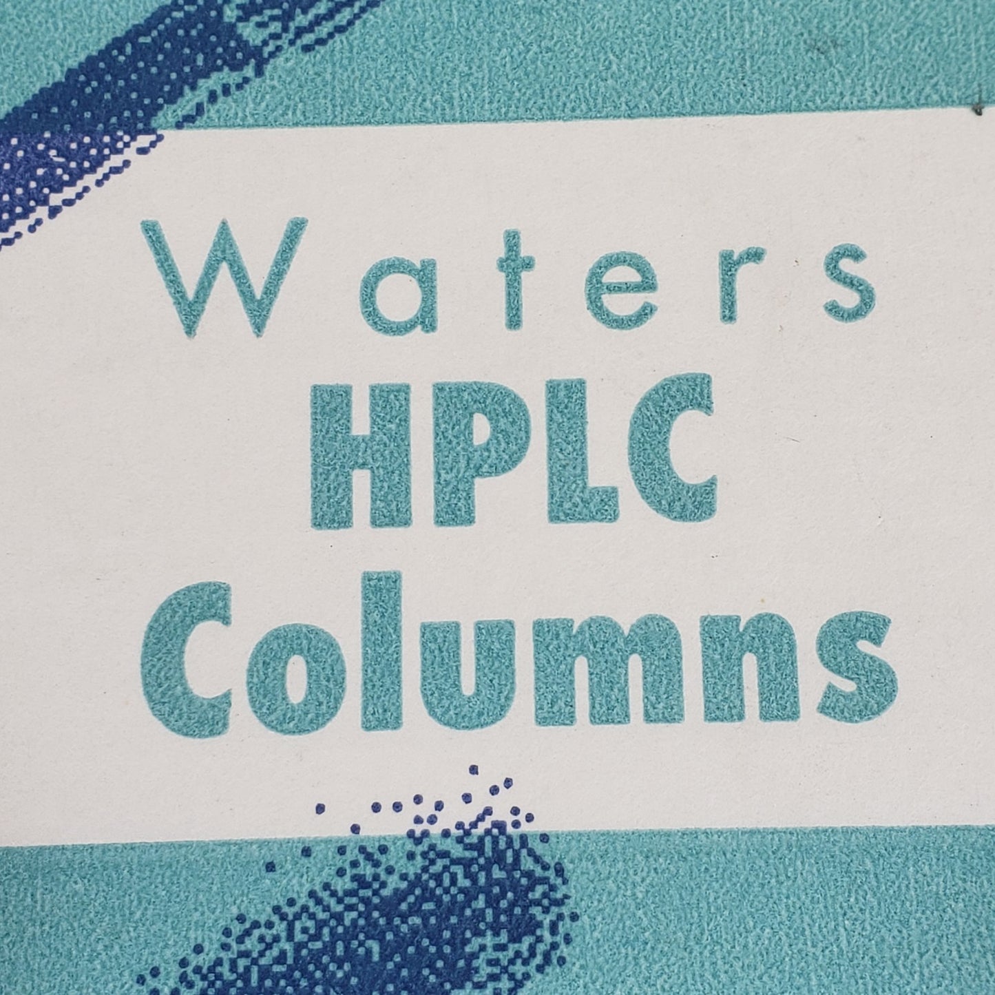 Waters WAT086344 Nova-Pak C18 HPLC Column 4µm 60Å 3.9x150mm w/ Manuals