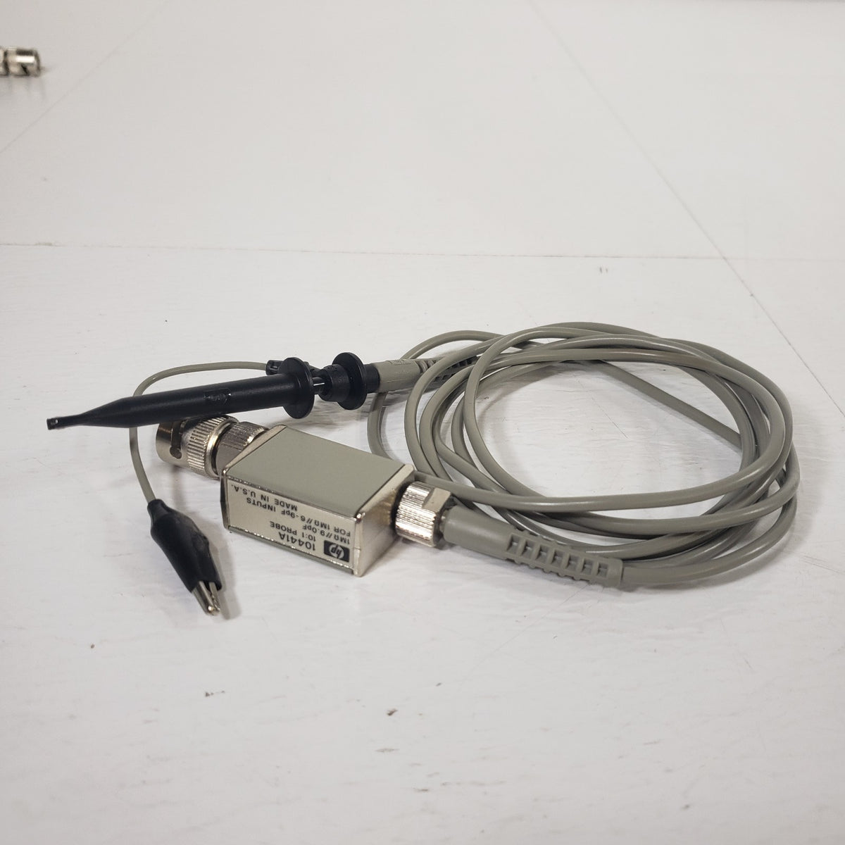 HP 10441A 10441-60001 500MHz 10:1 Oscilloscope Probe BNC w/ Ground Lead