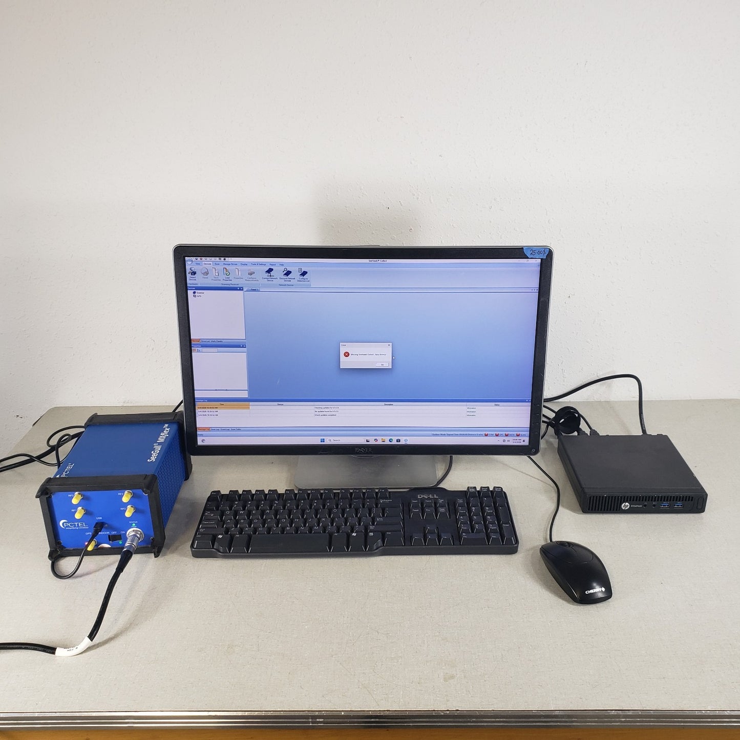 PCTEL 07904S-U SeeGull MXflex Scanning Receiver 30MHz-6GHz w/ PC READ