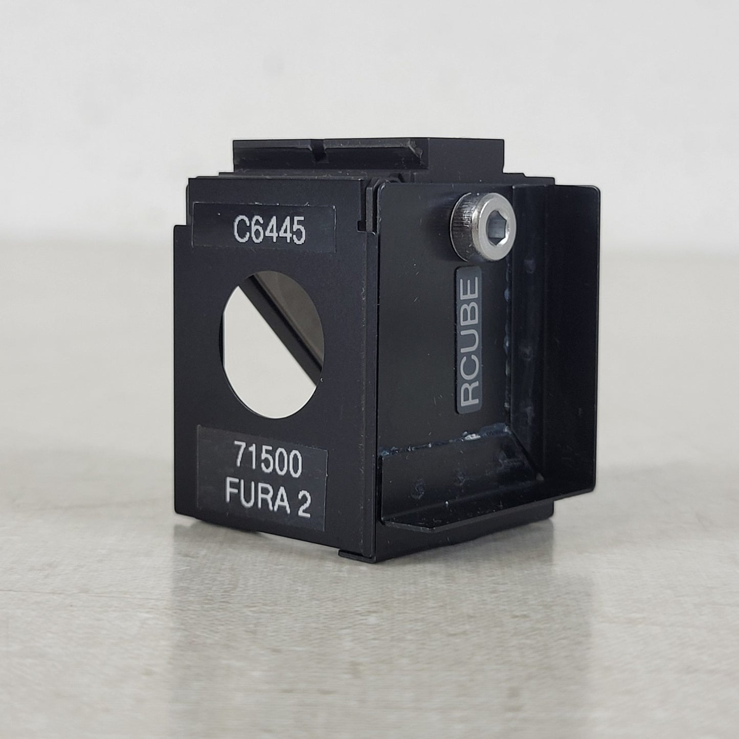 Leica C6445 RCUBE 71500 Fura 2 Microscopy Fluorescence Filter Cube Housing