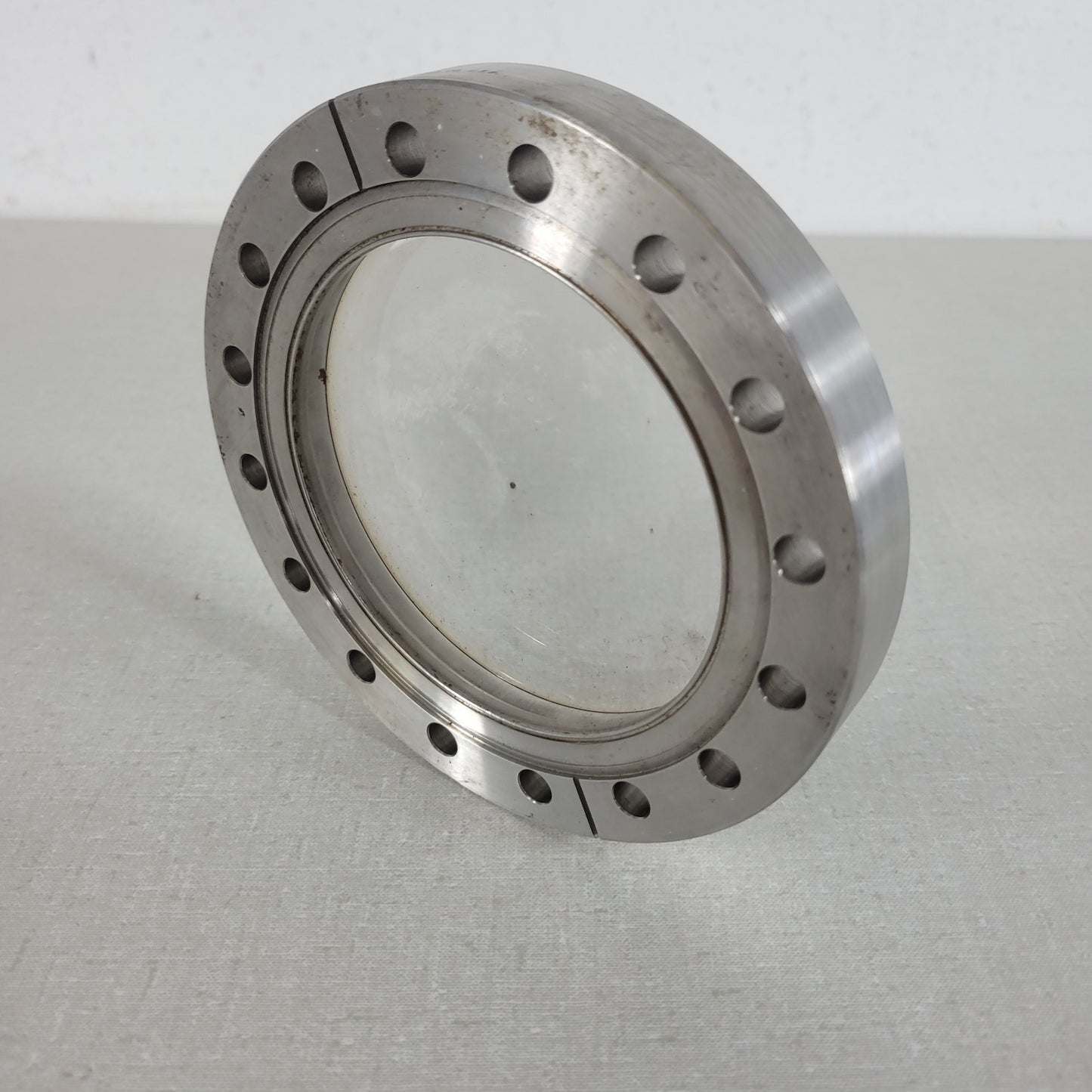 MDC Conflat DN100CF 4" Viewport Glass UHV Ultra High Vacuum Stainless