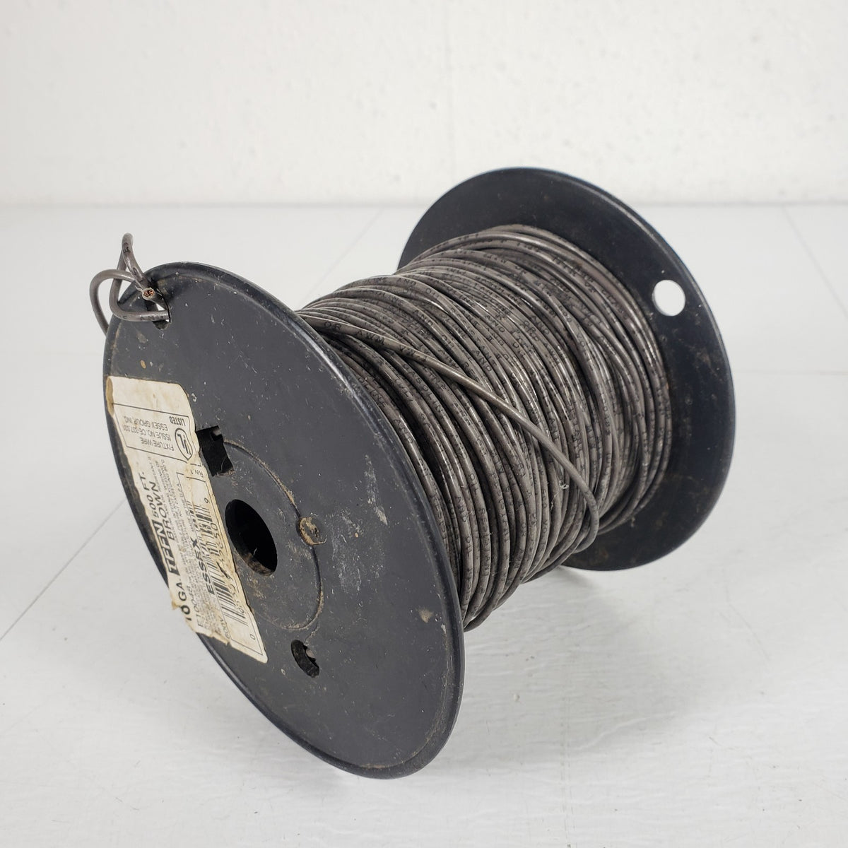 Essex 16 AWG TFFN Brown Stranded Copper Wire 600V Approx 175 FT Partial Reel