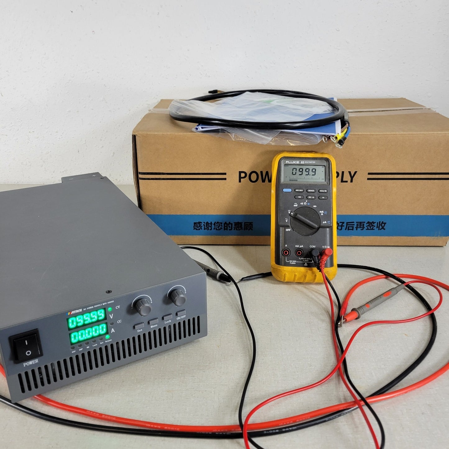 Matrix MPS-3600S Switching DC Bench Power Supply 100V 36A Adjustable Protected