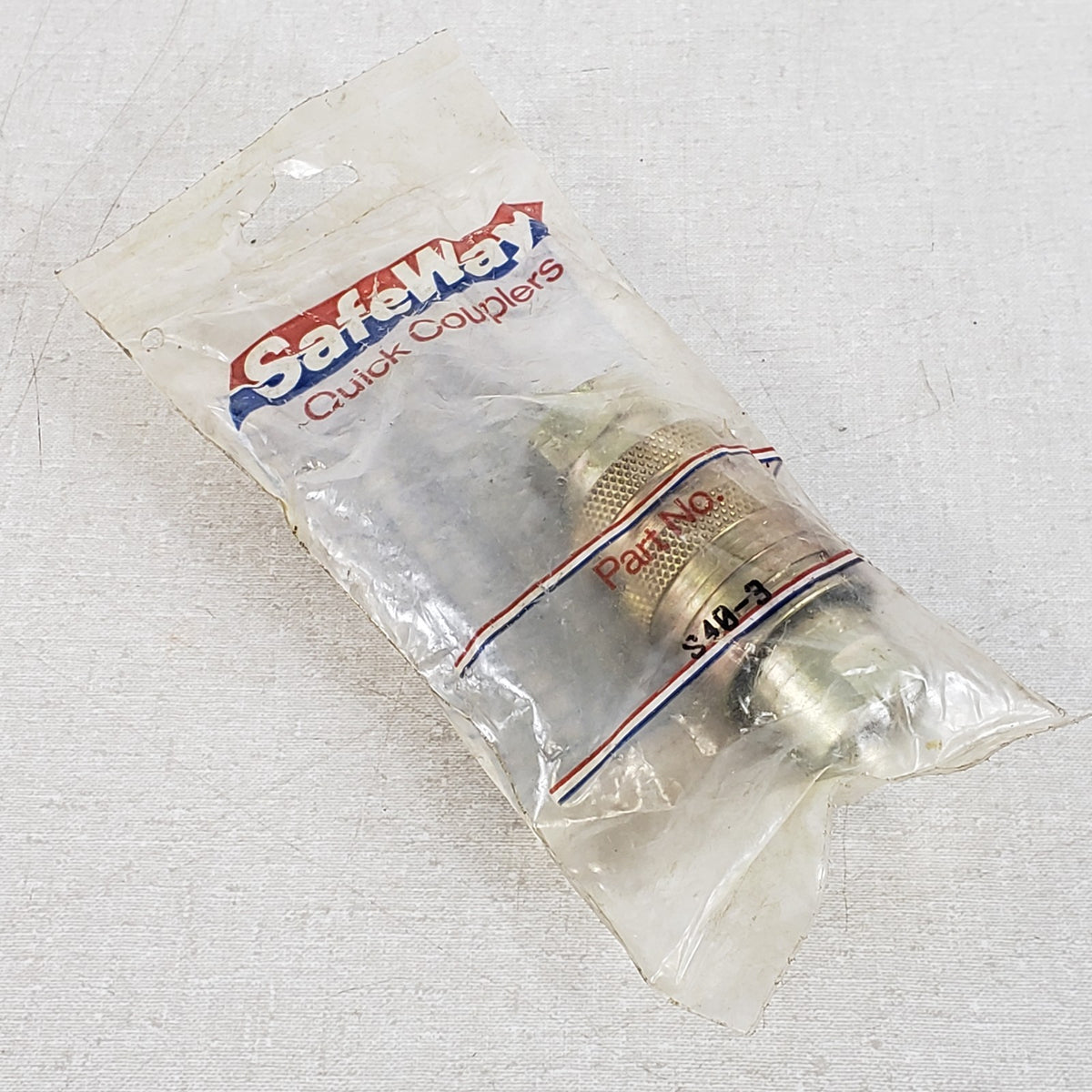 NOS Safeway S45-3 3/8" NPT Female Hydraulic Quick Coupler 3000 PSI