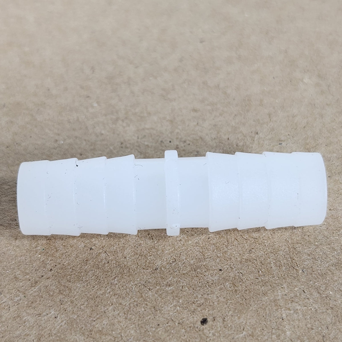 Quickun 1-0130 3/8" x 3/8" Plastic Hose Barb Union Splicer Fittings Lot of 5