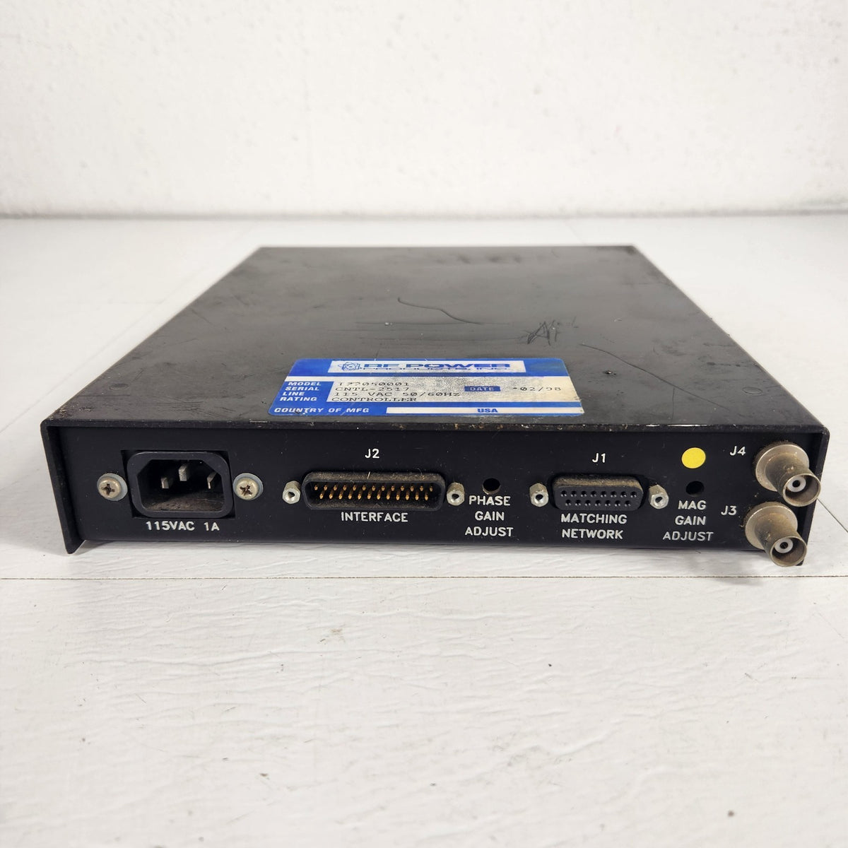 RFPP AMN PS-2A Automatic RF Matching Network Controller 2U Rack Load/Tune