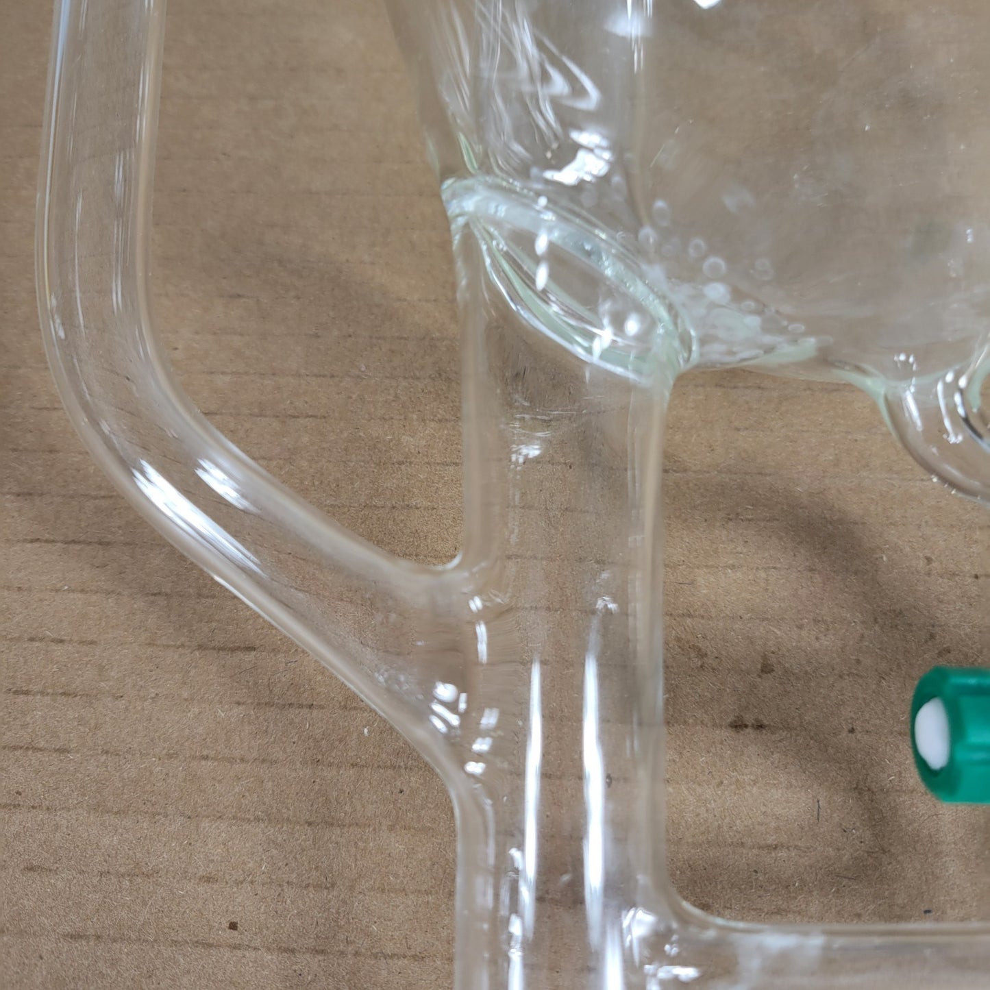Chemglass CG-1233-03 500mL Modified Solvent Distilling Head 24/40 Glassware