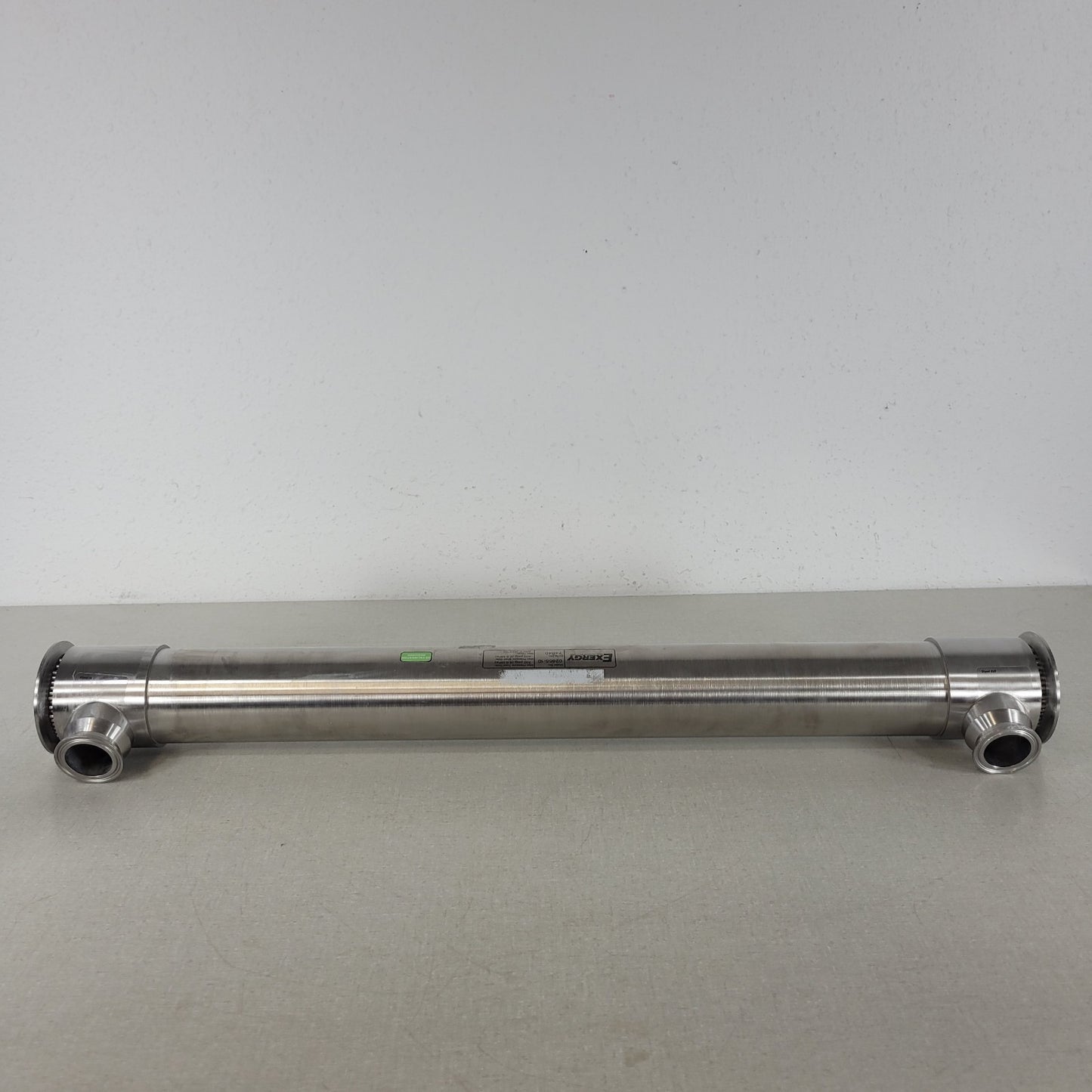 Exergy 02655-10 Double Tubesheet Shell Tube Sanitary Heat Exchanger 20.3sqft