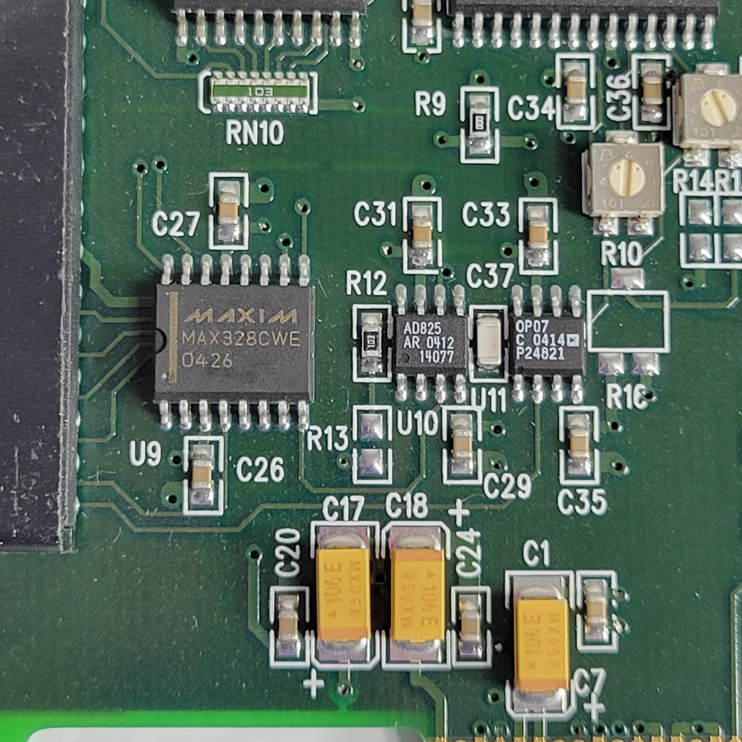 PCI-DAS08 PCI Data Acquisition Card, 37-Pin Connect DB-37 DC-37 PLX PCI9052