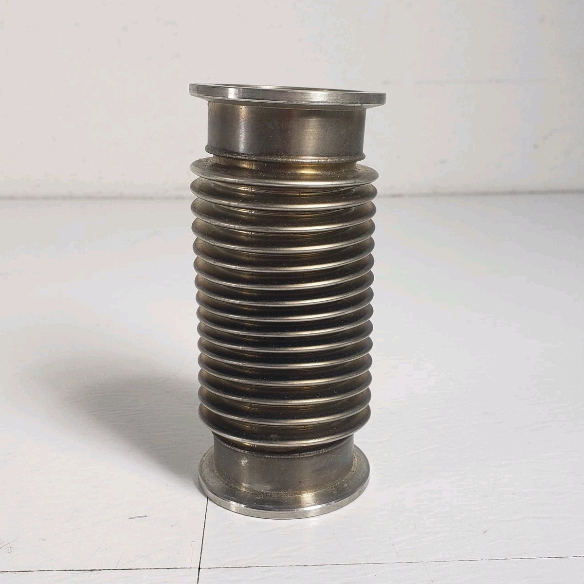 KF40 NW40 4.73" Stainless Steel Flexible Vacuum Bellows Hose 55mm Flanges