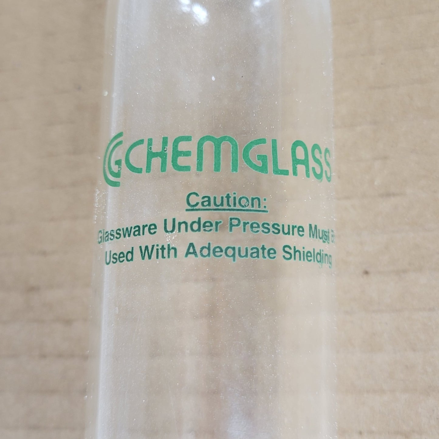 CHIPPED Chemglass CG-1189-21 Chromatography Column w/ Coarse Disc CN 24/40 2" ID