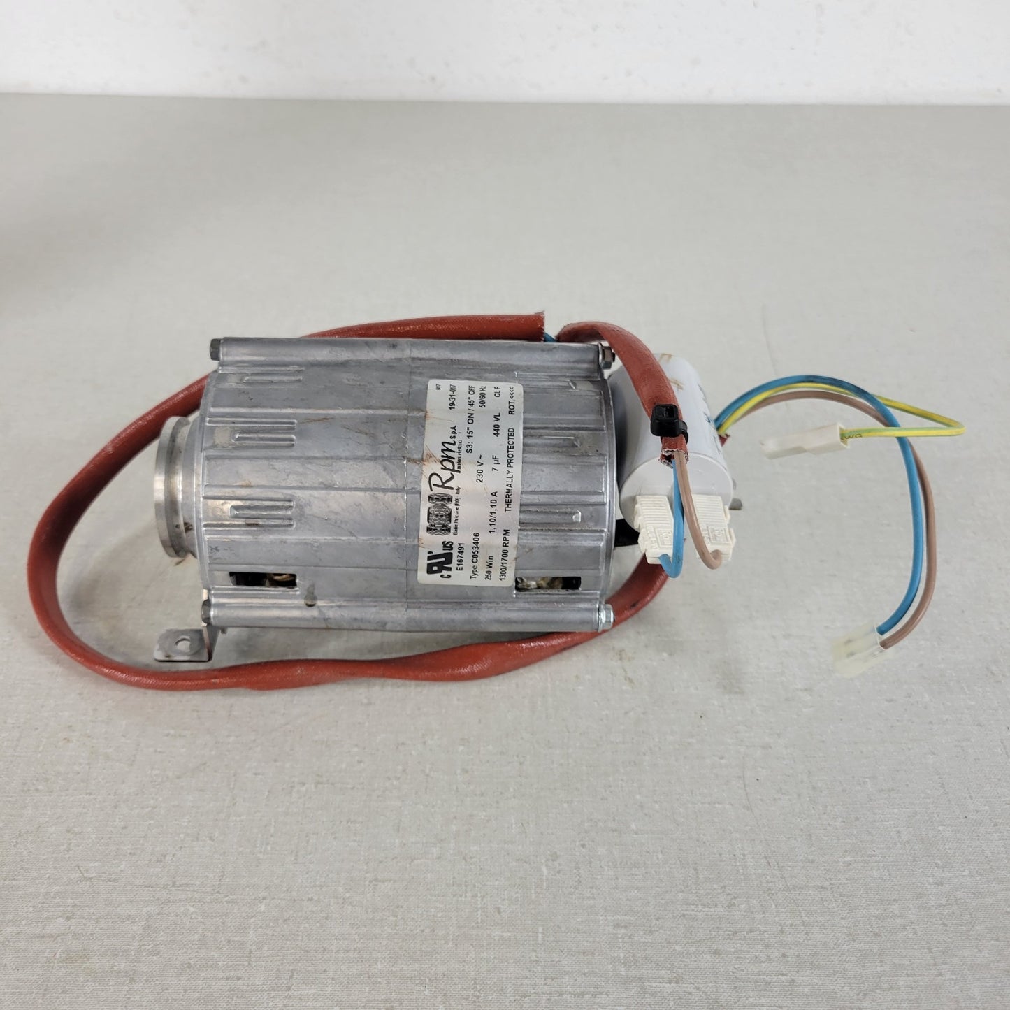 Franke 1559803 RPM SpA Pump Motor Type C053406 For an A800 Espresso Machine