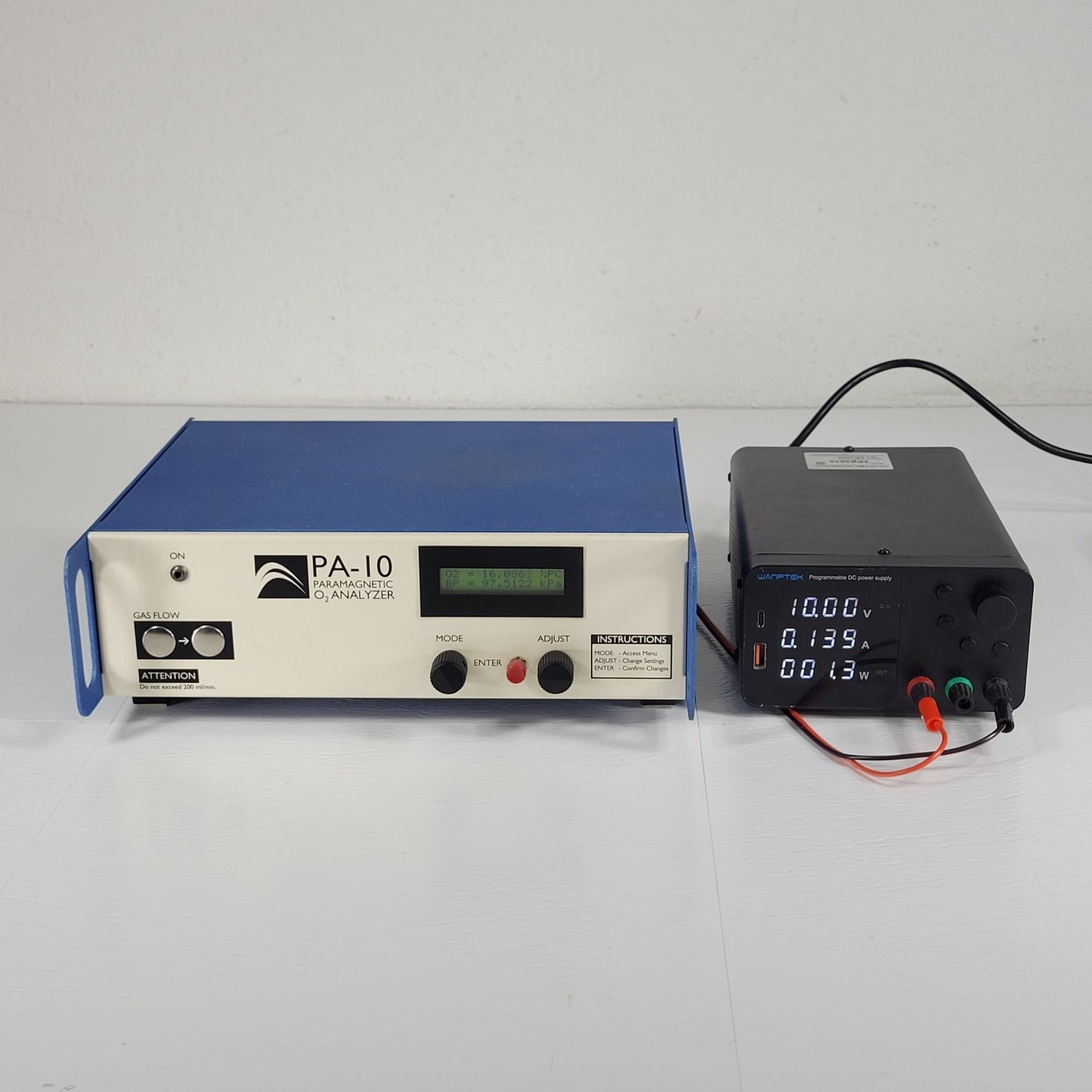 TESTED Sable Systems PA-10 Paramagnetic O2 Analyzer 0-100% Range 0.0001% Res.