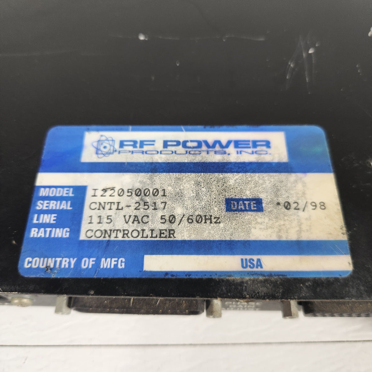 RFPP AMN PS-2A Automatic RF Matching Network Controller 2U Rack Load/Tune