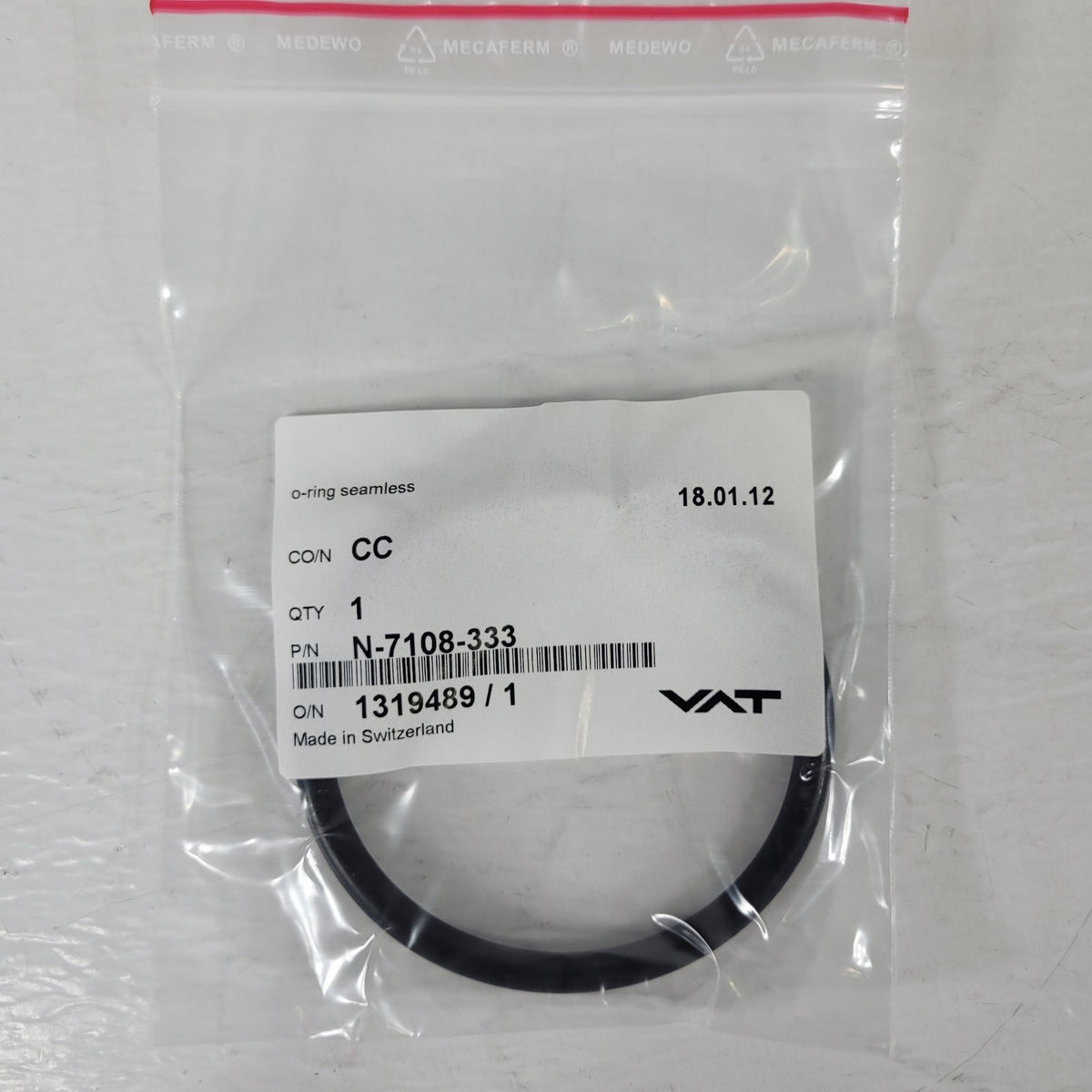 VAT 419088 DN200 Series 14 High Vacuum Gate Valve Spare Parts Kit NEW
