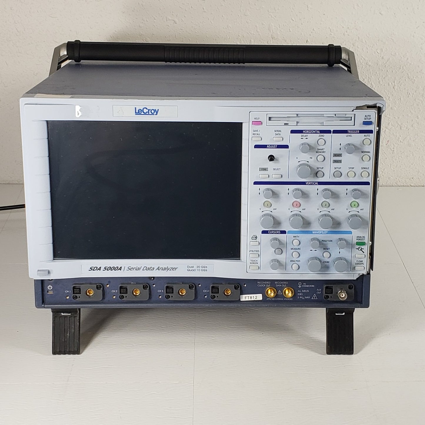 TESTED LeCroy SDA-5000A 4 Channel Serial Data Analyzer Oscilloscope 20GS/s 4Vpk