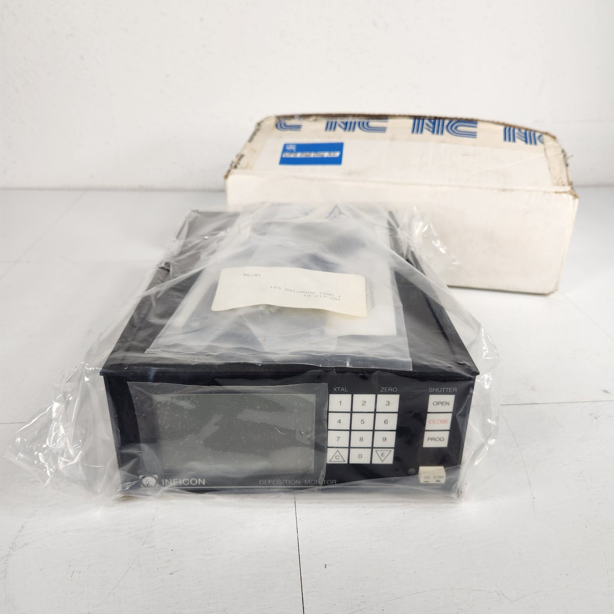 NOS Leybold Inficon XTM/2 758-500-G2 Thin Film Deposition Monitor Rack Kit