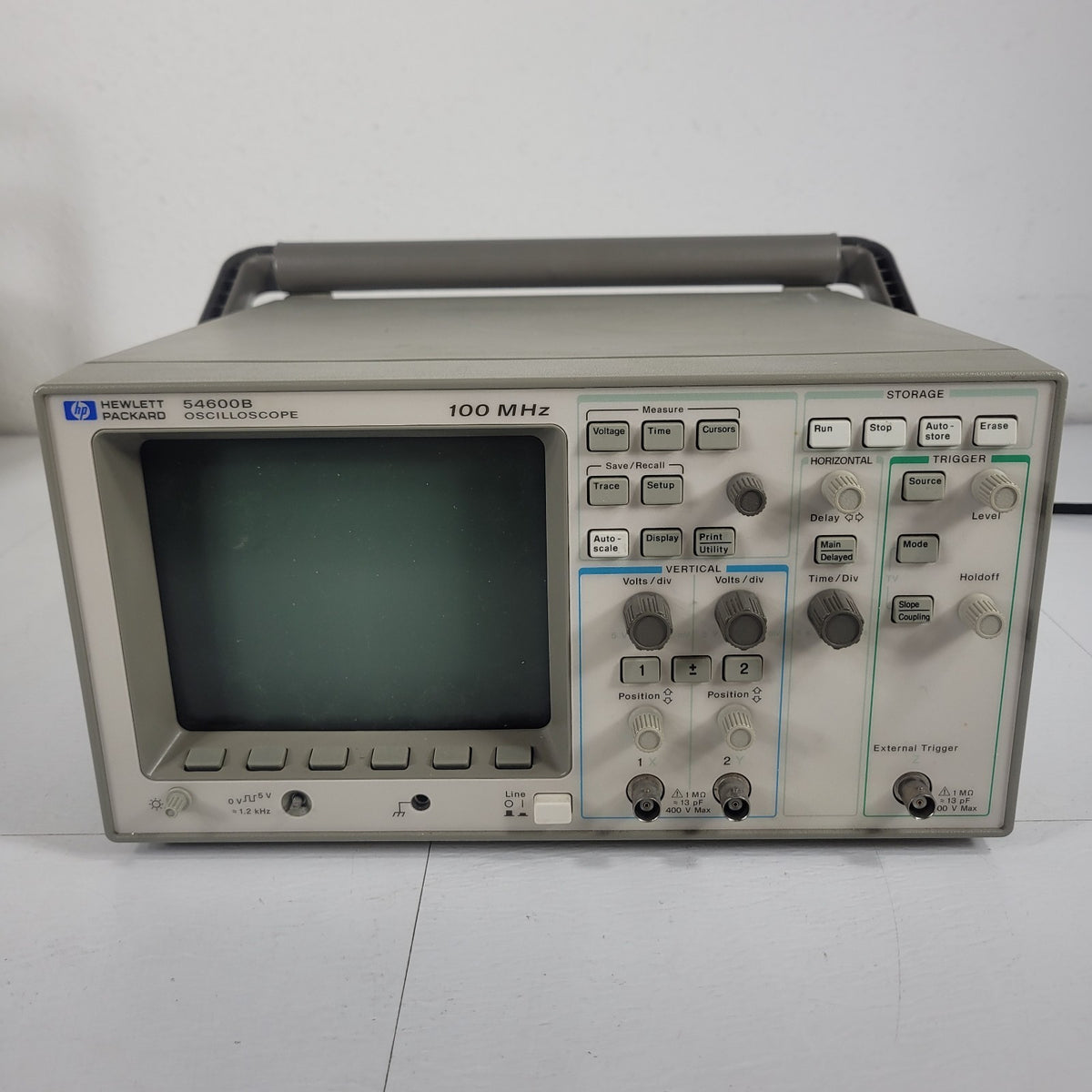 TESTED HP 54600B 100MHz 2-Channel 20MS/s Digital Storage Oscilloscope DSO