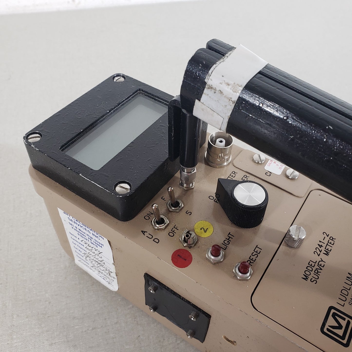 TESTED Ludlum 2241-2 Scaler Ratemeter 44-9 44-6 Alpha Beta Gamma Probes