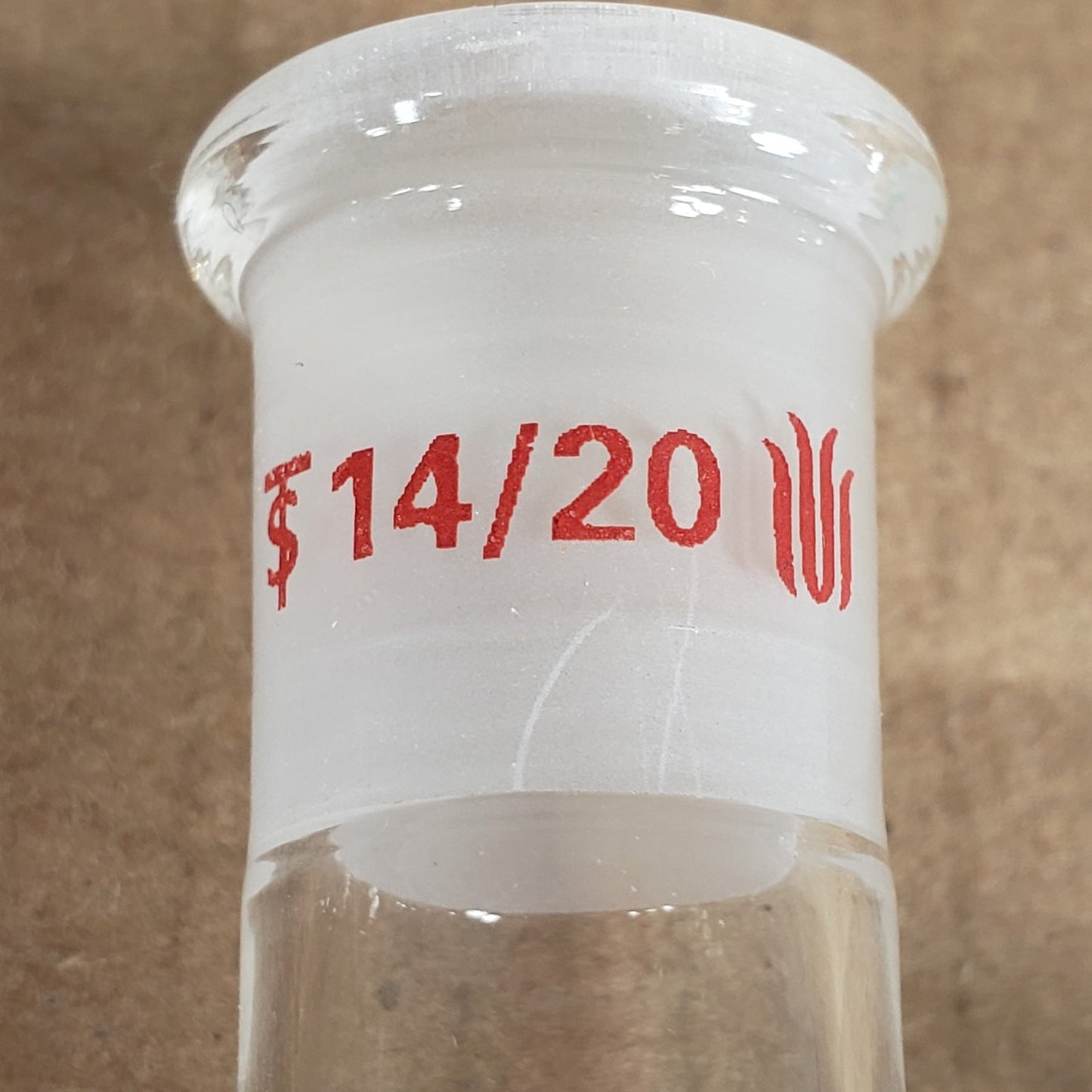 Synthware A741420G Control Flow Vertical Vacuum Take-Off Adapter 14/20 CN