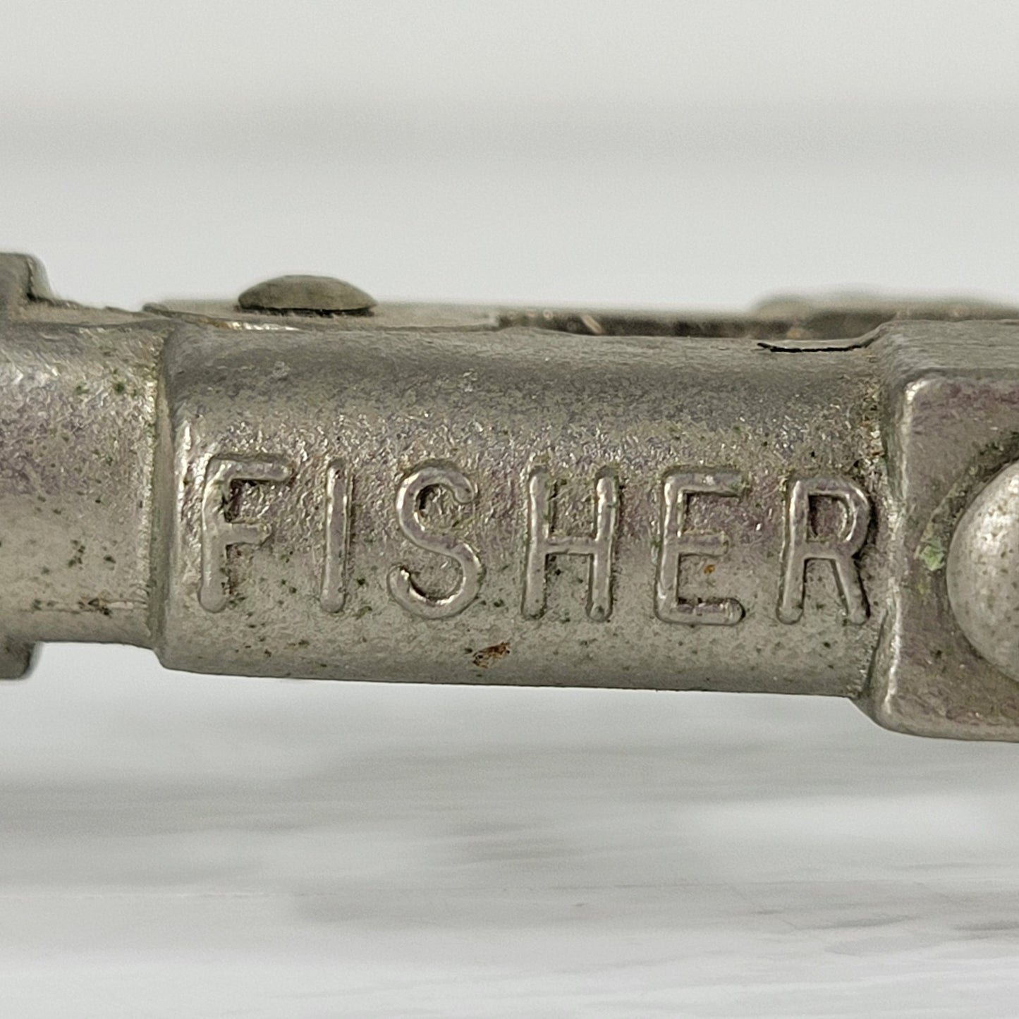 VINTAGE FISHER M14201E Two Castaloy  2-Prong Swivel Extension Clamps