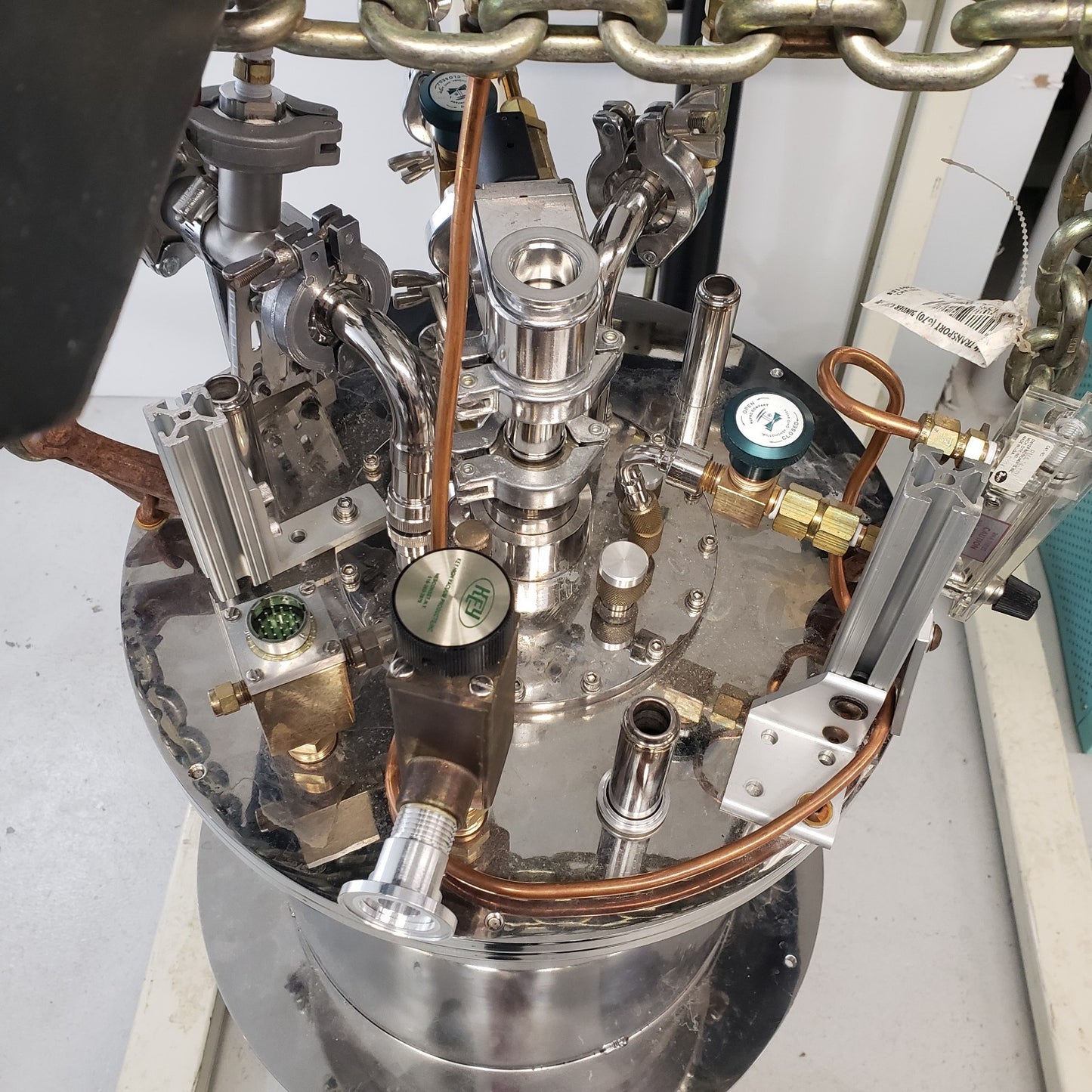 Janis Research HE-3-TLOSL Top Loading Ultra-Low Temp Helium-3 Cryostat System