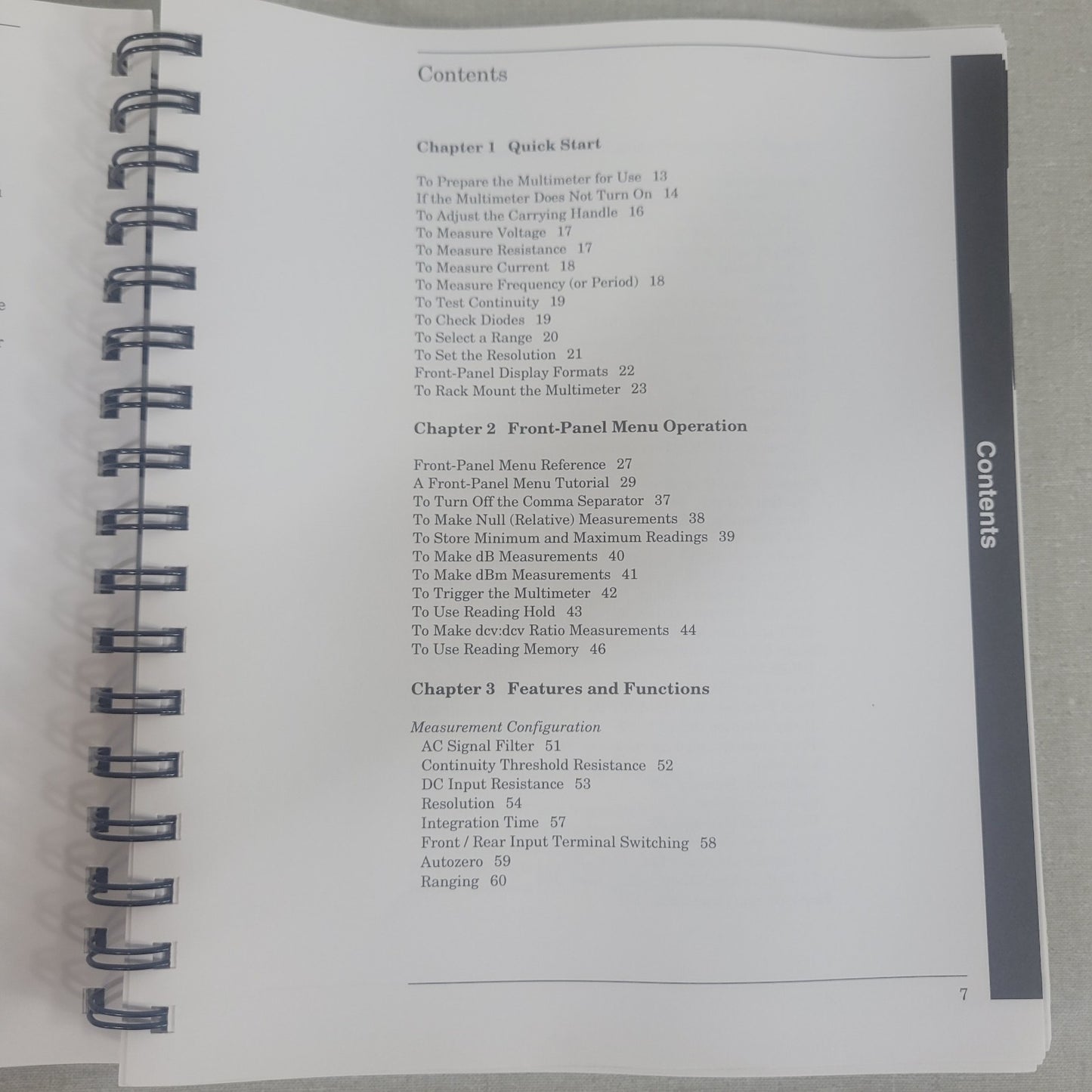HP 34401A 6.5-Digit Digital Multimeter User Guide 34401-90004 Edition 4