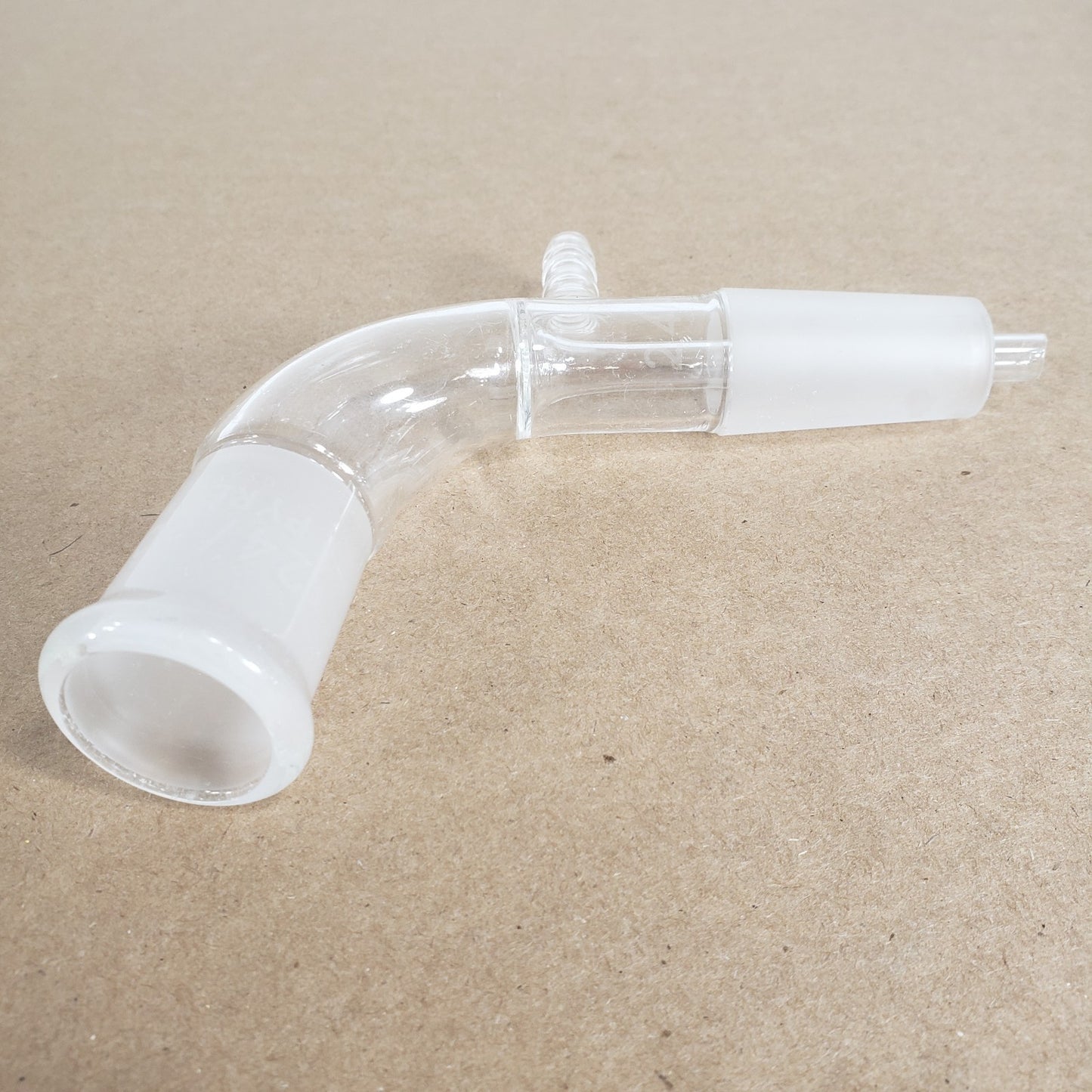 Chemglass CG-1050-01 105° Angle Vacuum Connecting Adapter with 24/40 Joints