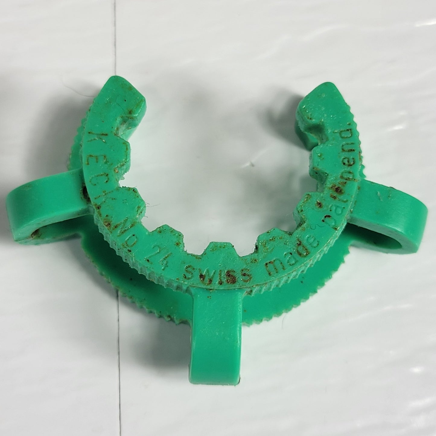 Pack of 7 SCHOTT Duran KECK KC24 Green Plastic Joint Clips 24/40 24/29