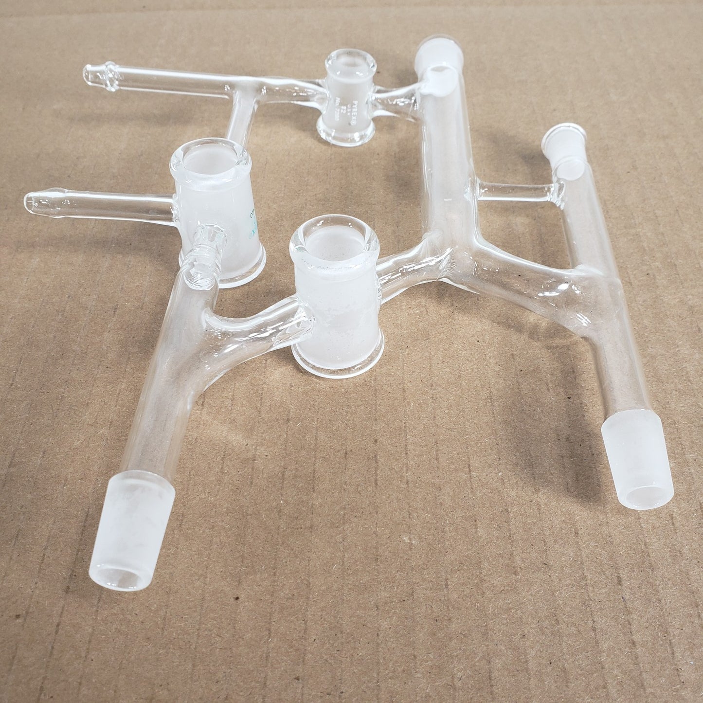 Kontes Style Variable Reflux Vacuum Distillation Head Cold Finger Stopcocks